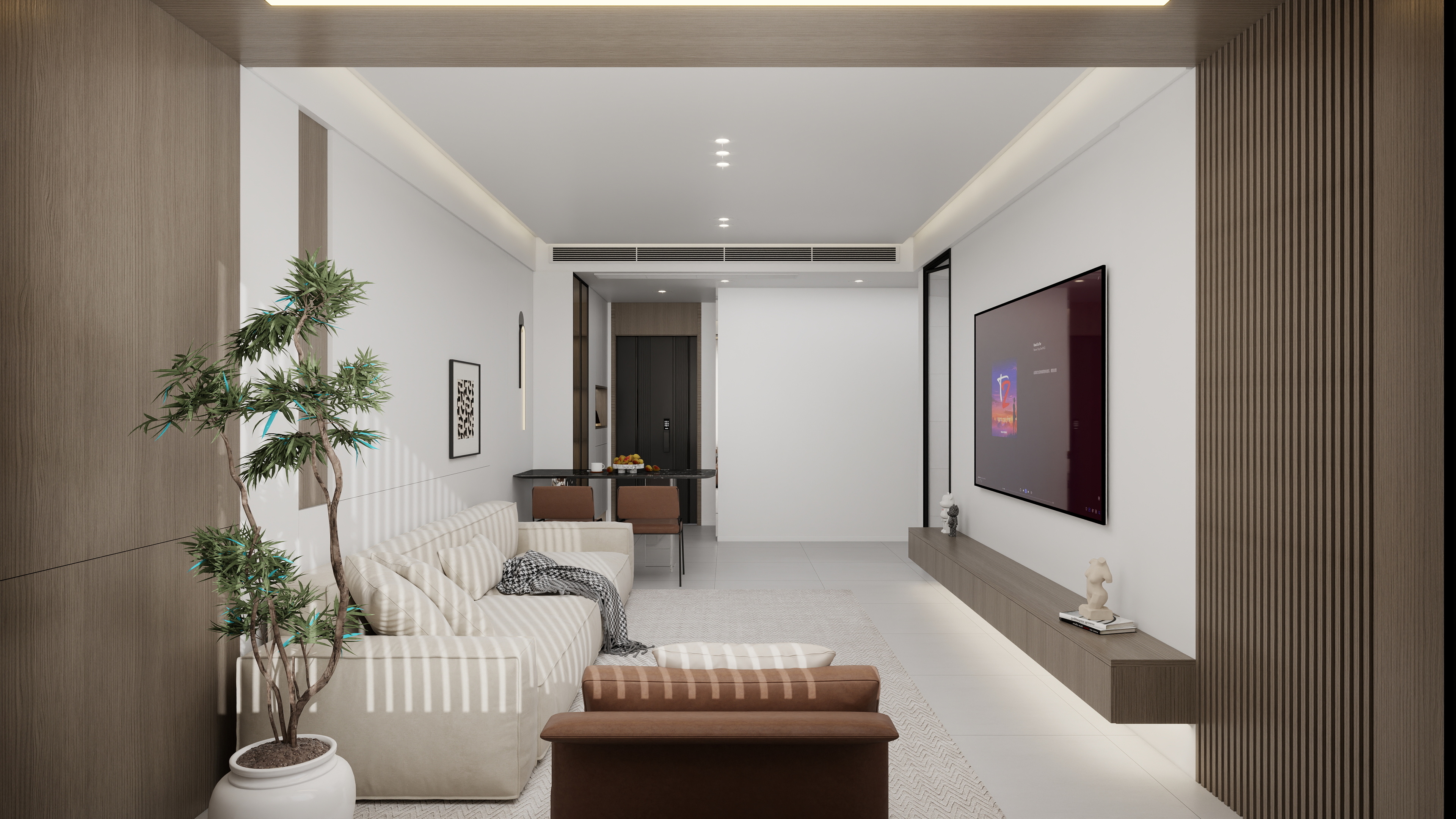 水清竹*-*周一-琥珀银滩（意式极简）-装修设计方案