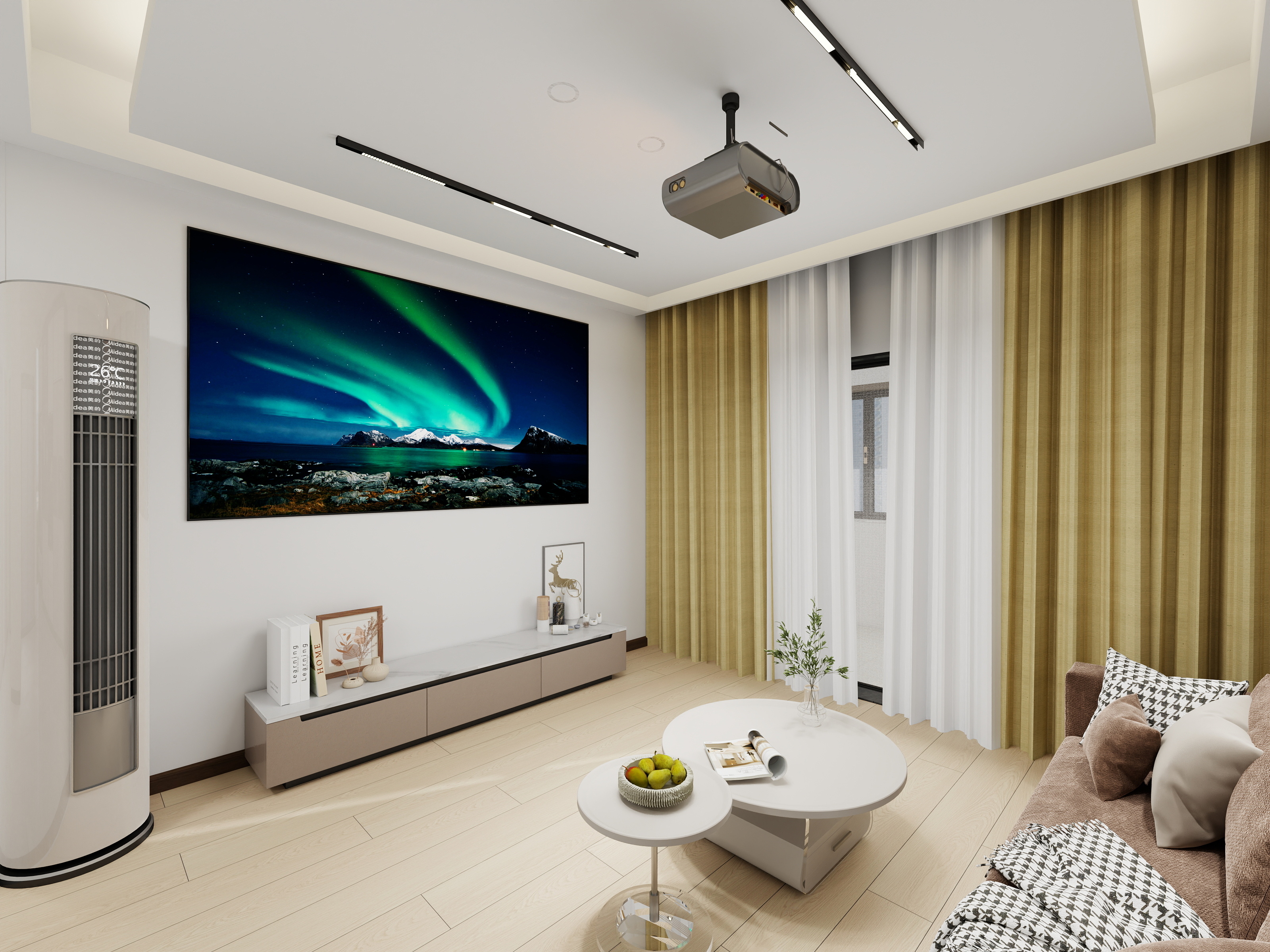 文森Vincent-岭南天地璟廷92㎡3室装修效果图