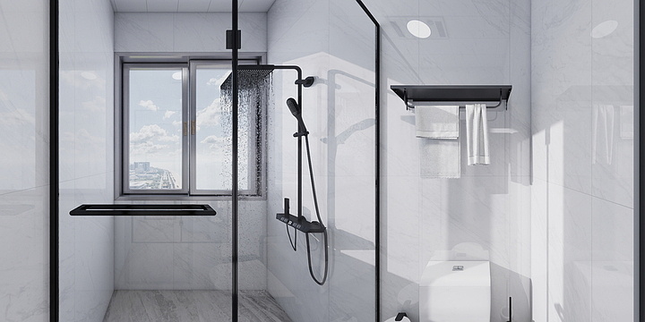 六安装饰设计-黄-紫薇公馆6#404-装修设计方案