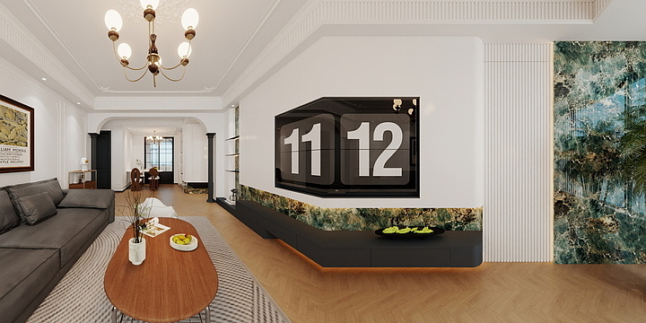 梦里飞行-天博新苑3-1-702-装修设计方案