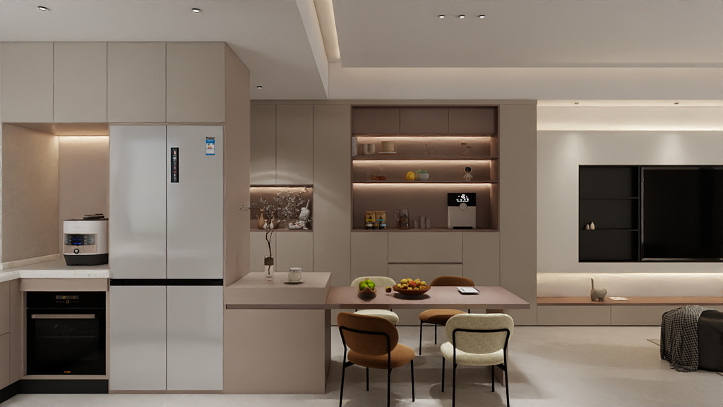 设计DlSz-中集14栋203单元-装修设计方案