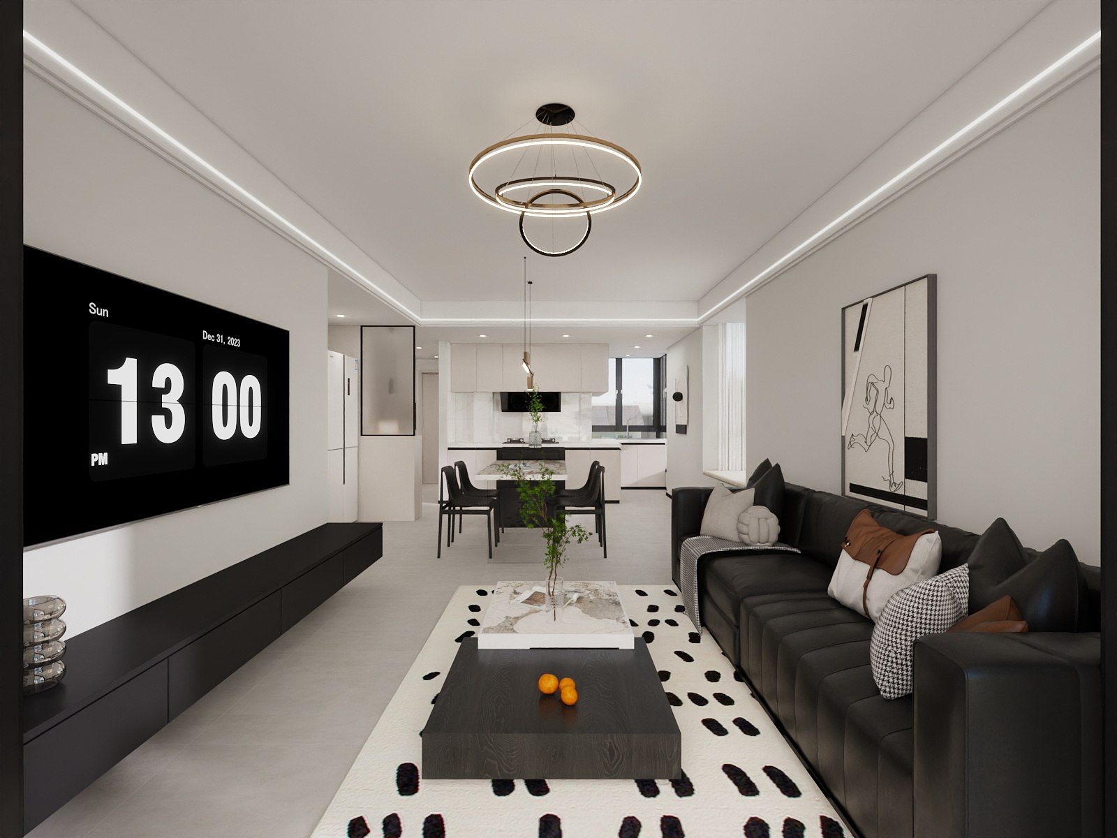 夏梦焱-现代简约-装修设计方案