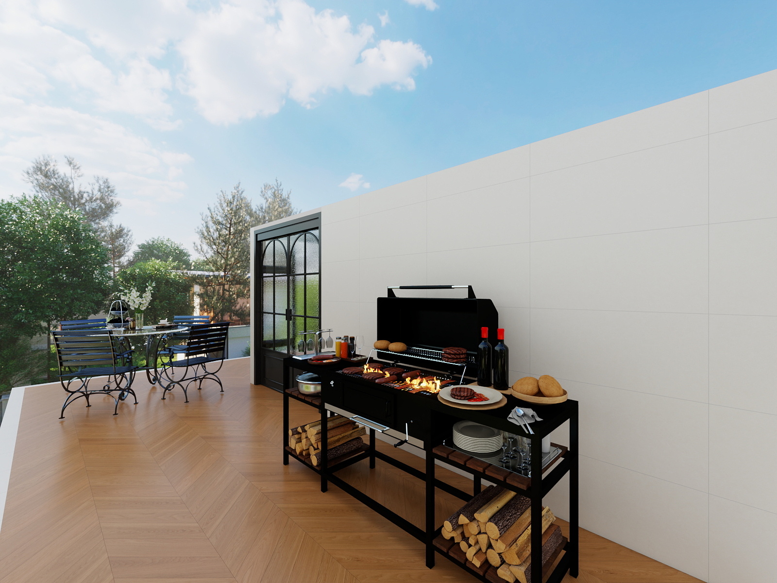 夏梦焱-法式中古装修效果图