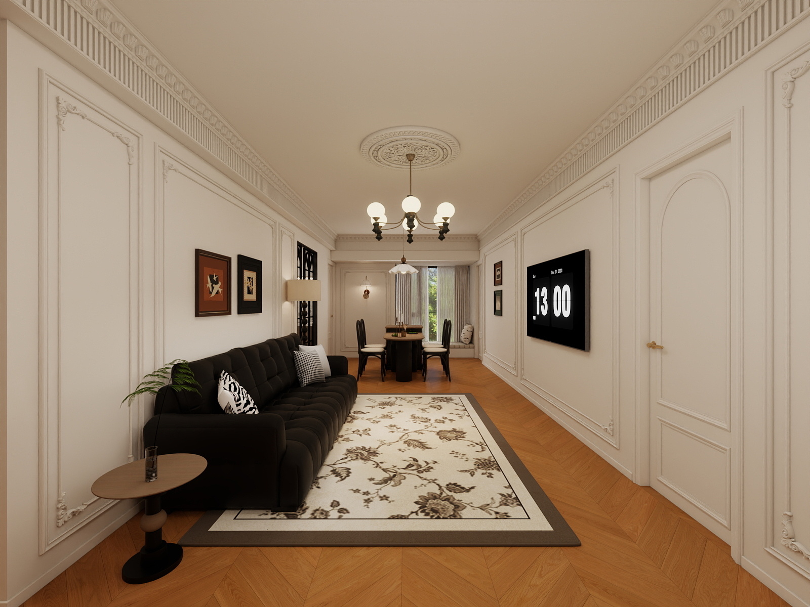 夏梦焱-法式中古-装修设计方案