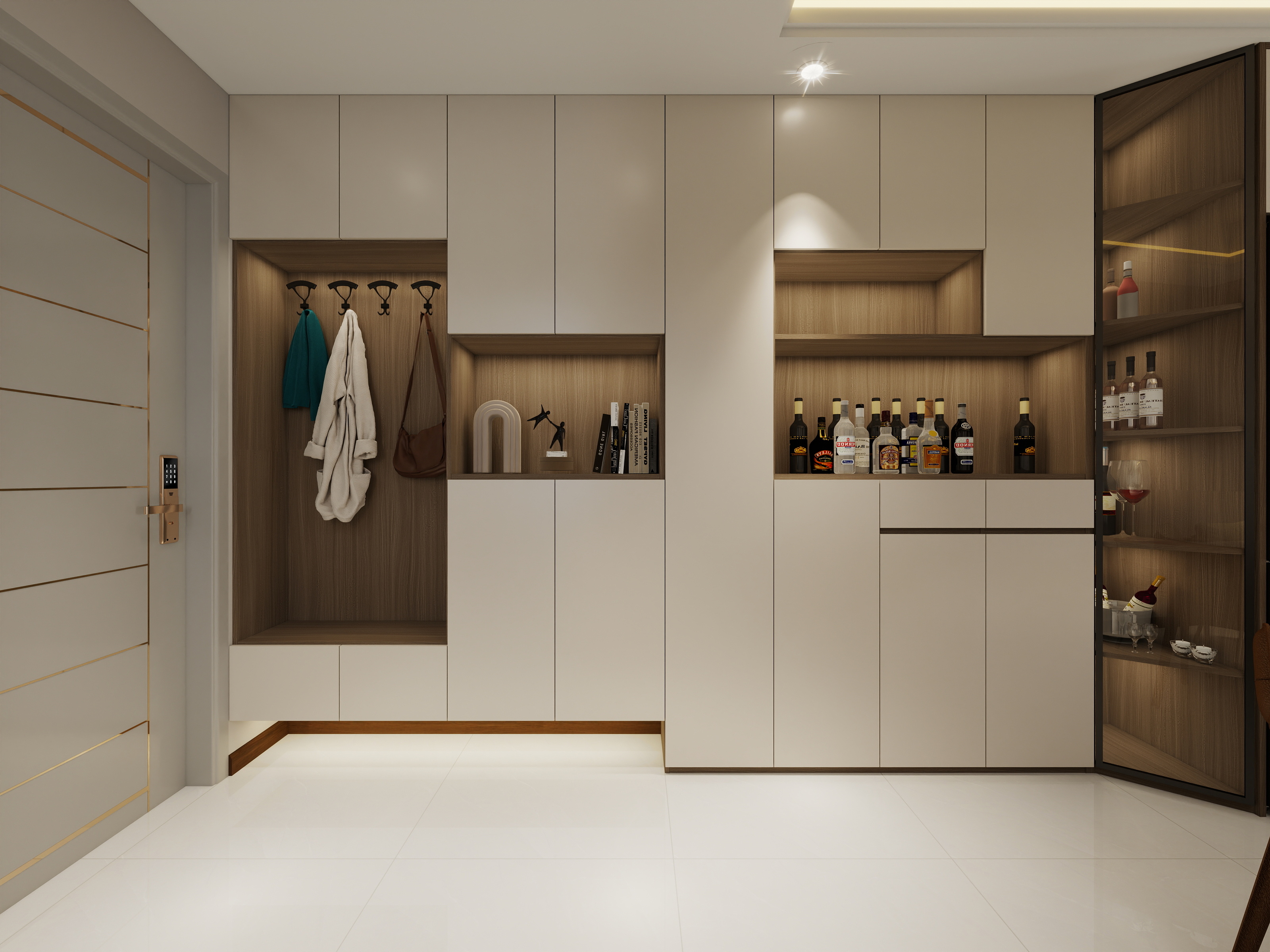 设计田工-中粮地铁小镇现代风-装修设计方案