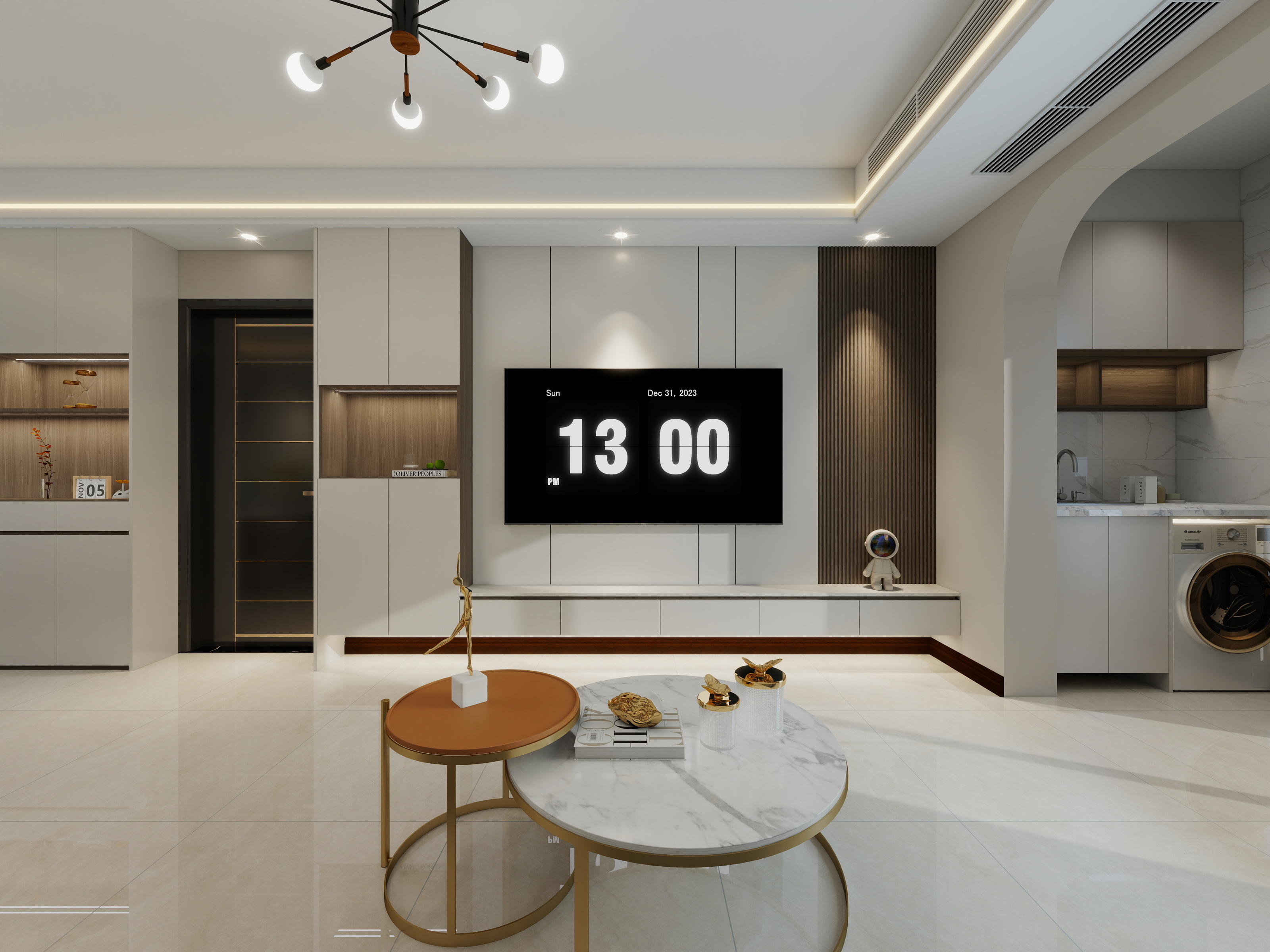 设计田工-正荣府120平现代风-装修设计方案