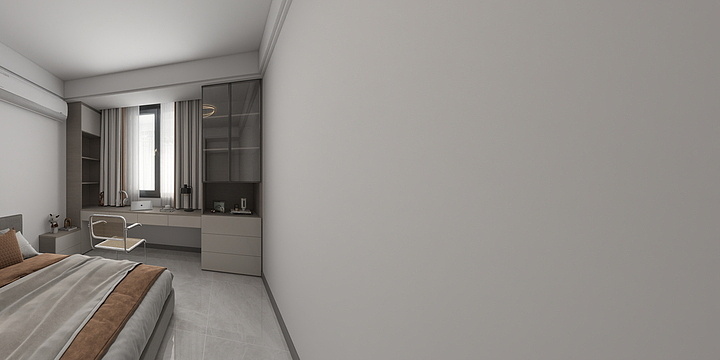 焦雷设计-务林小区12-3-501效果-装修设计方案