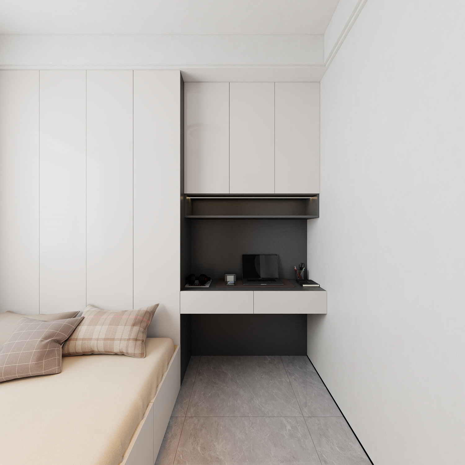 艺雅丽-99平现代简约 一层儿童房装修效果图第3张