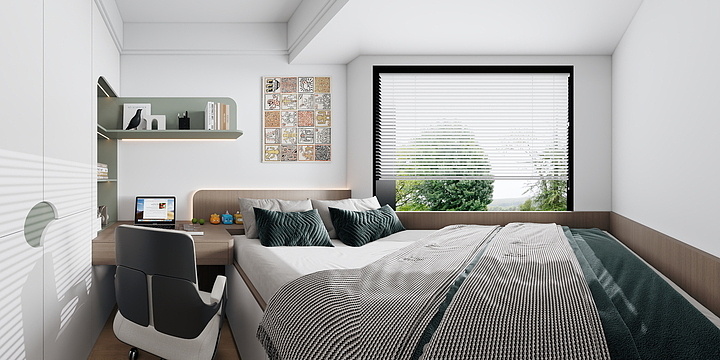 -HP-栖山雨茗8栋401房-装修设计方案