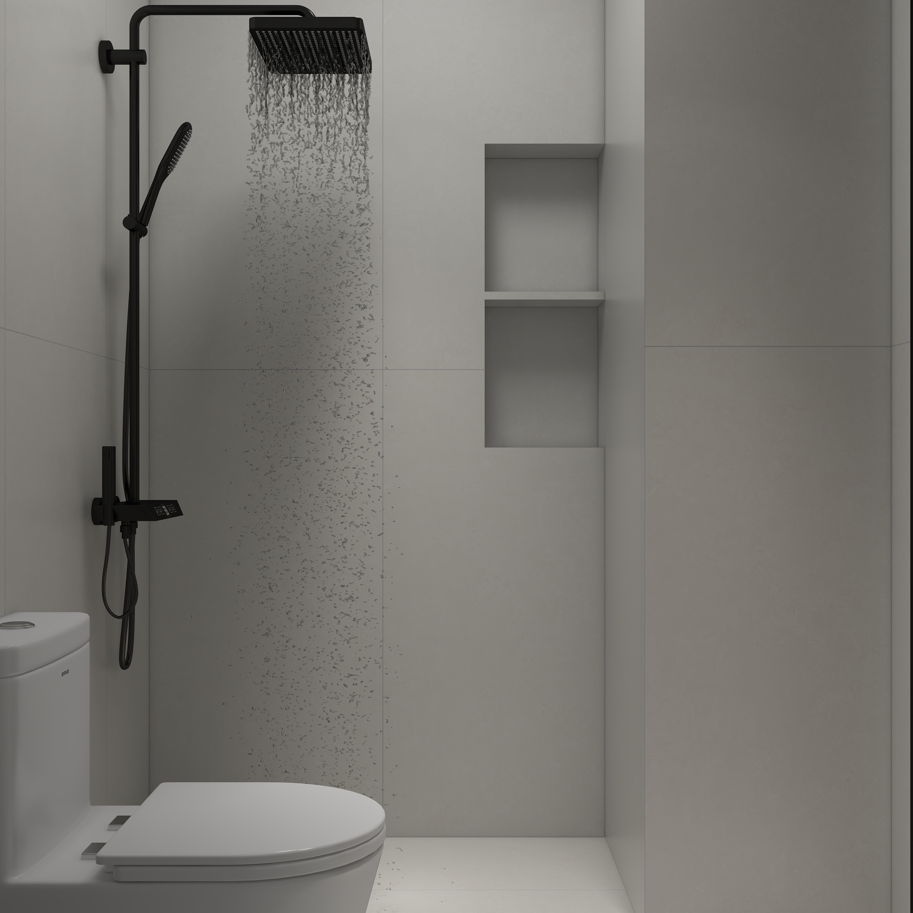 鲁大师-空間設計V-102平中古风装修效果图