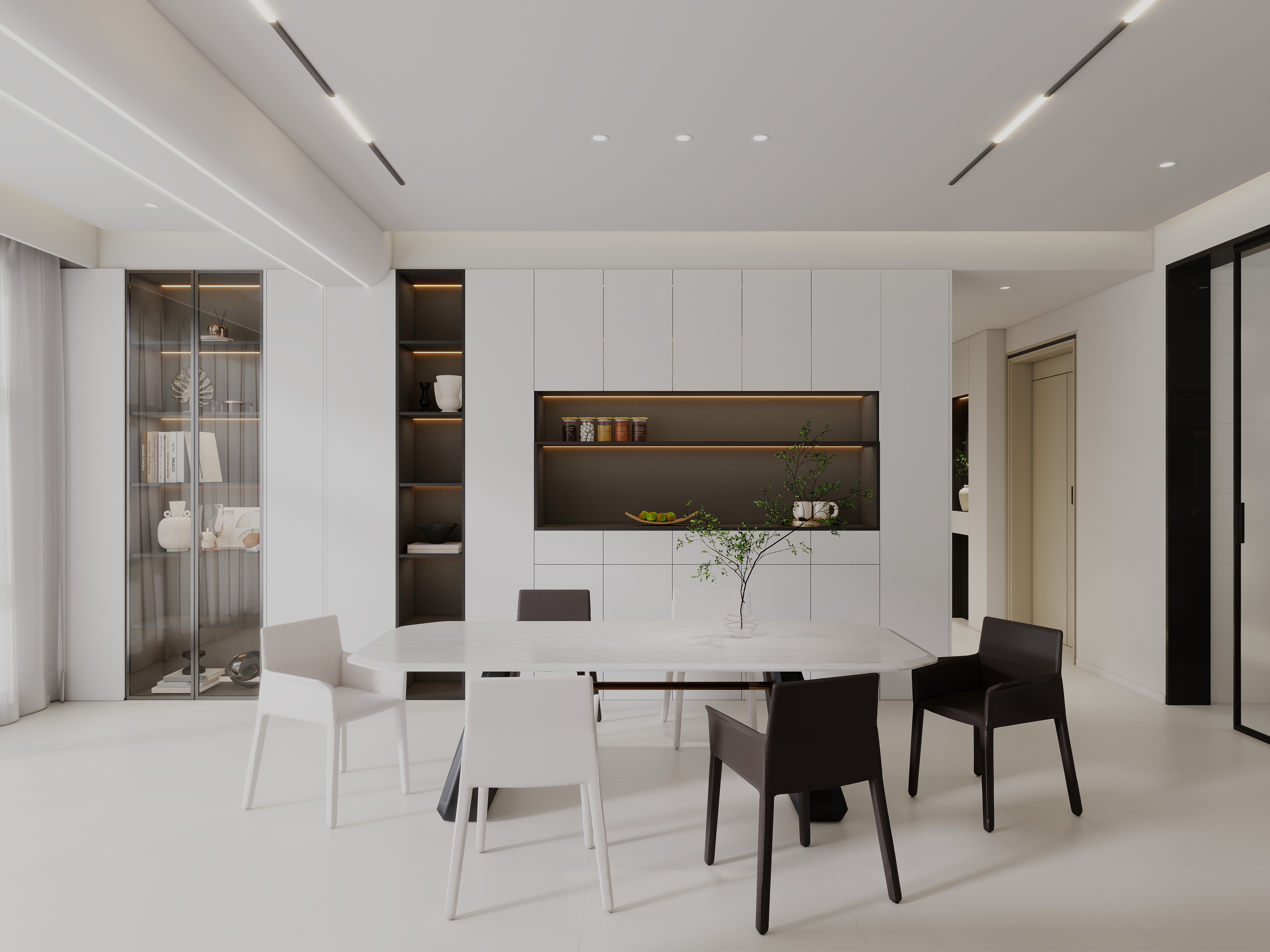 艺雅丽-142平现代简约 装修效果图