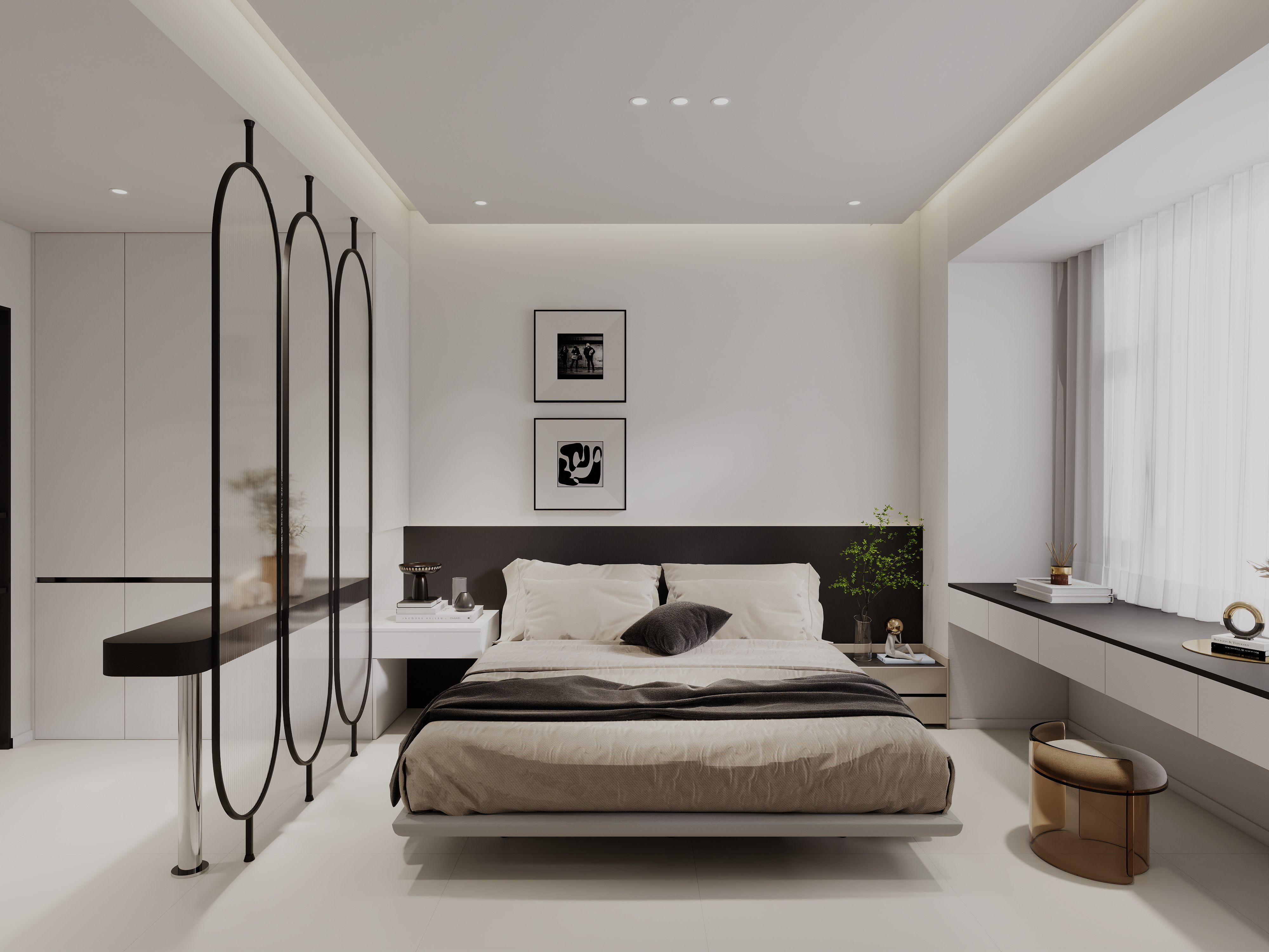 艺雅丽-142平现代简约 装修效果图