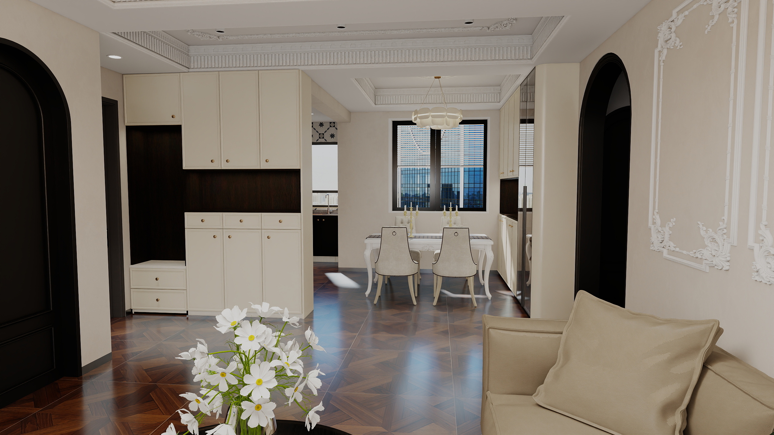 室内设计师老陈-108平米 3居室-装修设计方案