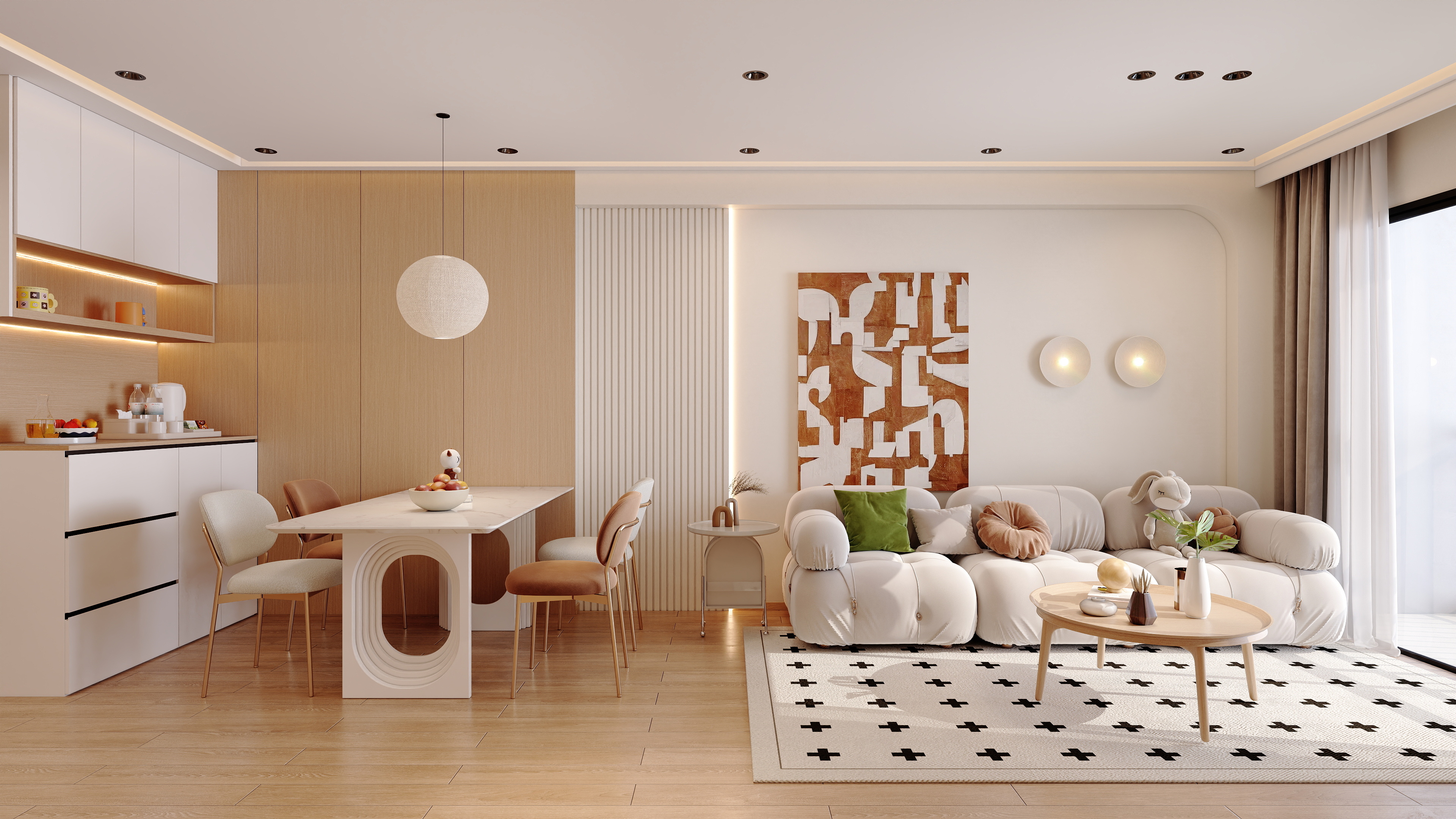 装修设计帮-78㎡2室-装修设计方案