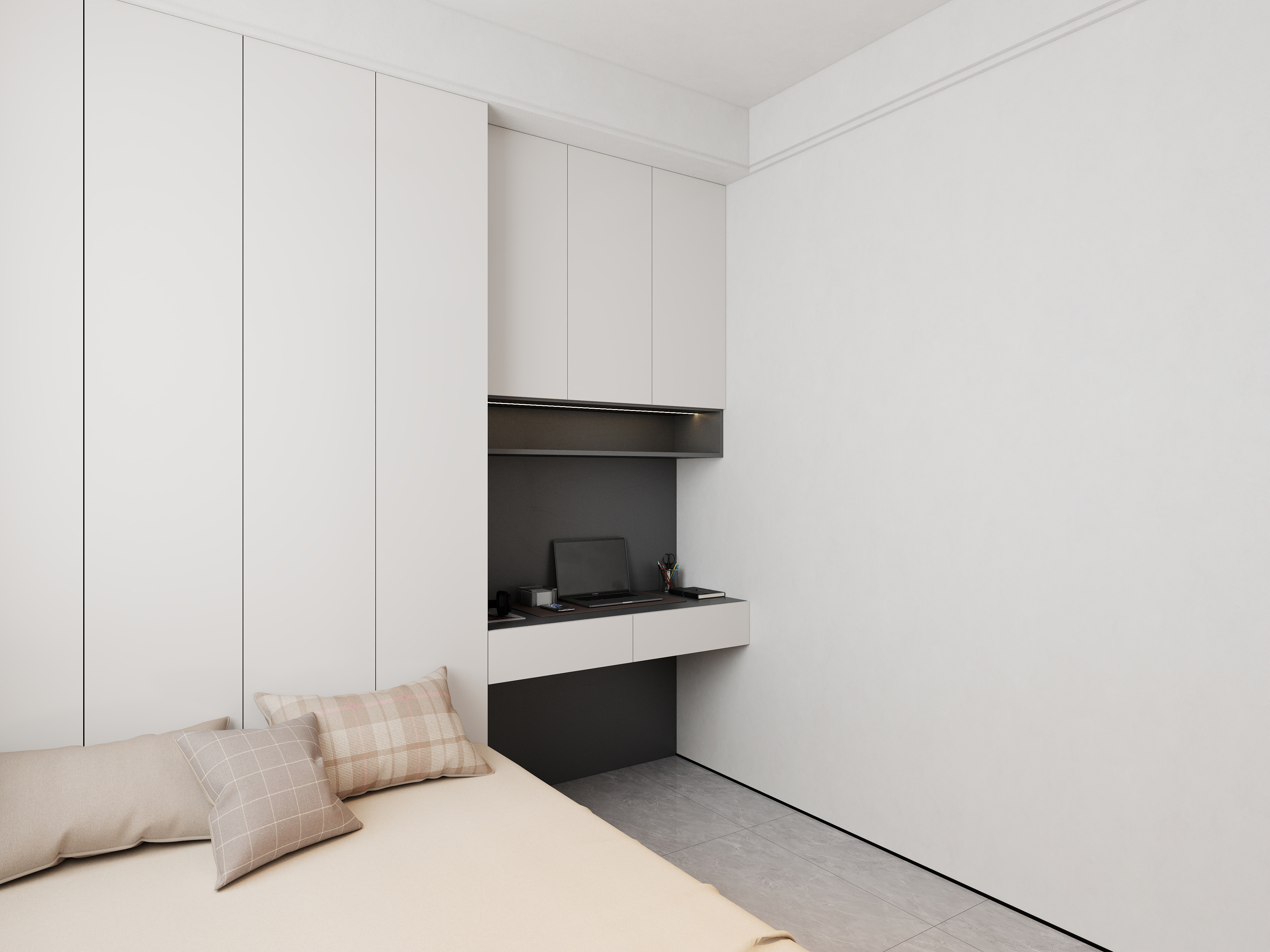 艺雅丽-99平现代简约 装修效果图