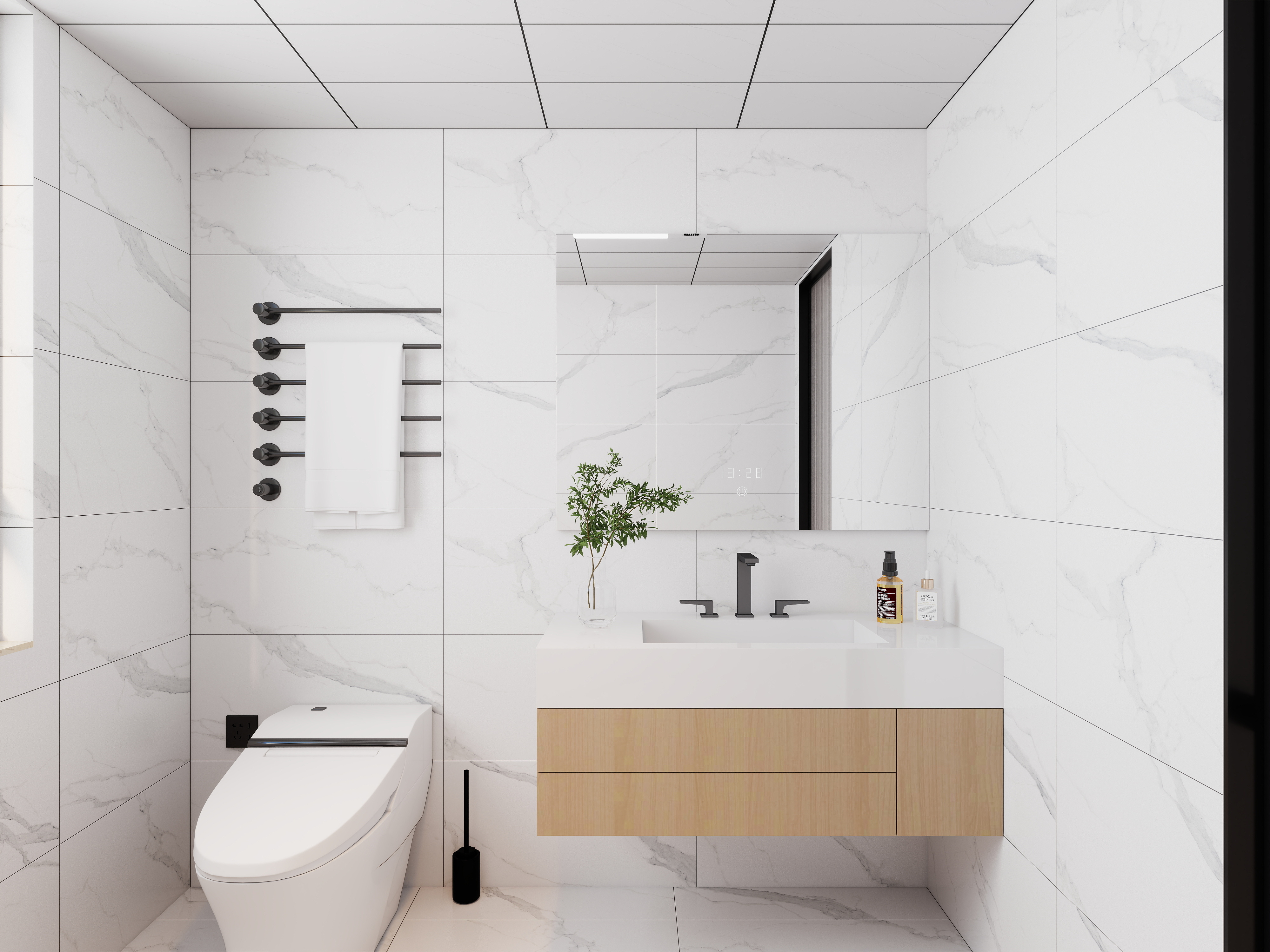 艺雅丽-113平现代简约 装修效果图