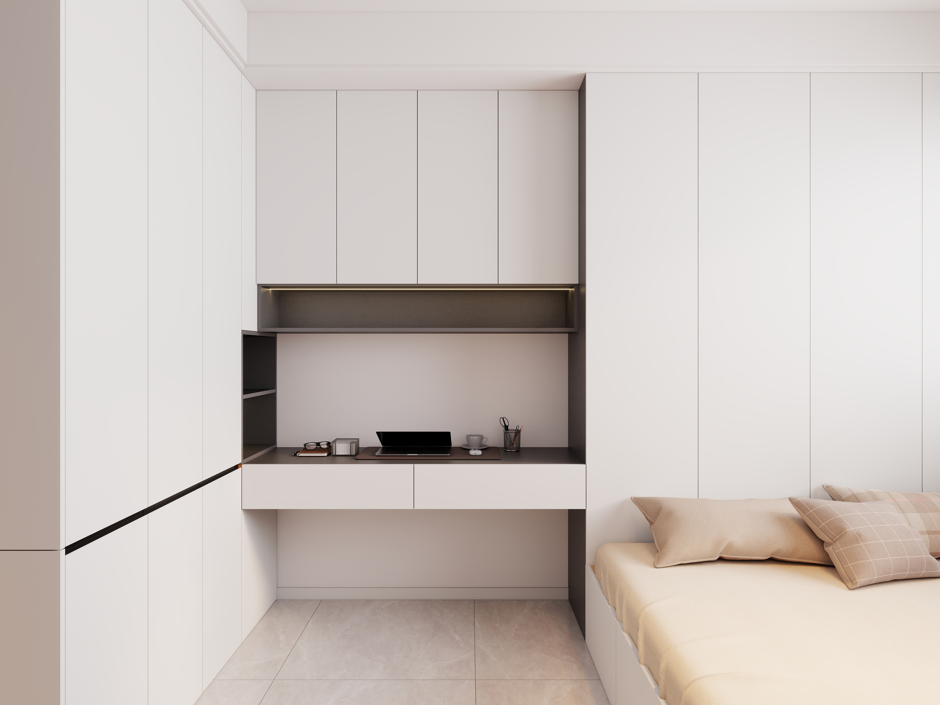 艺雅丽-113平现代简约 装修效果图