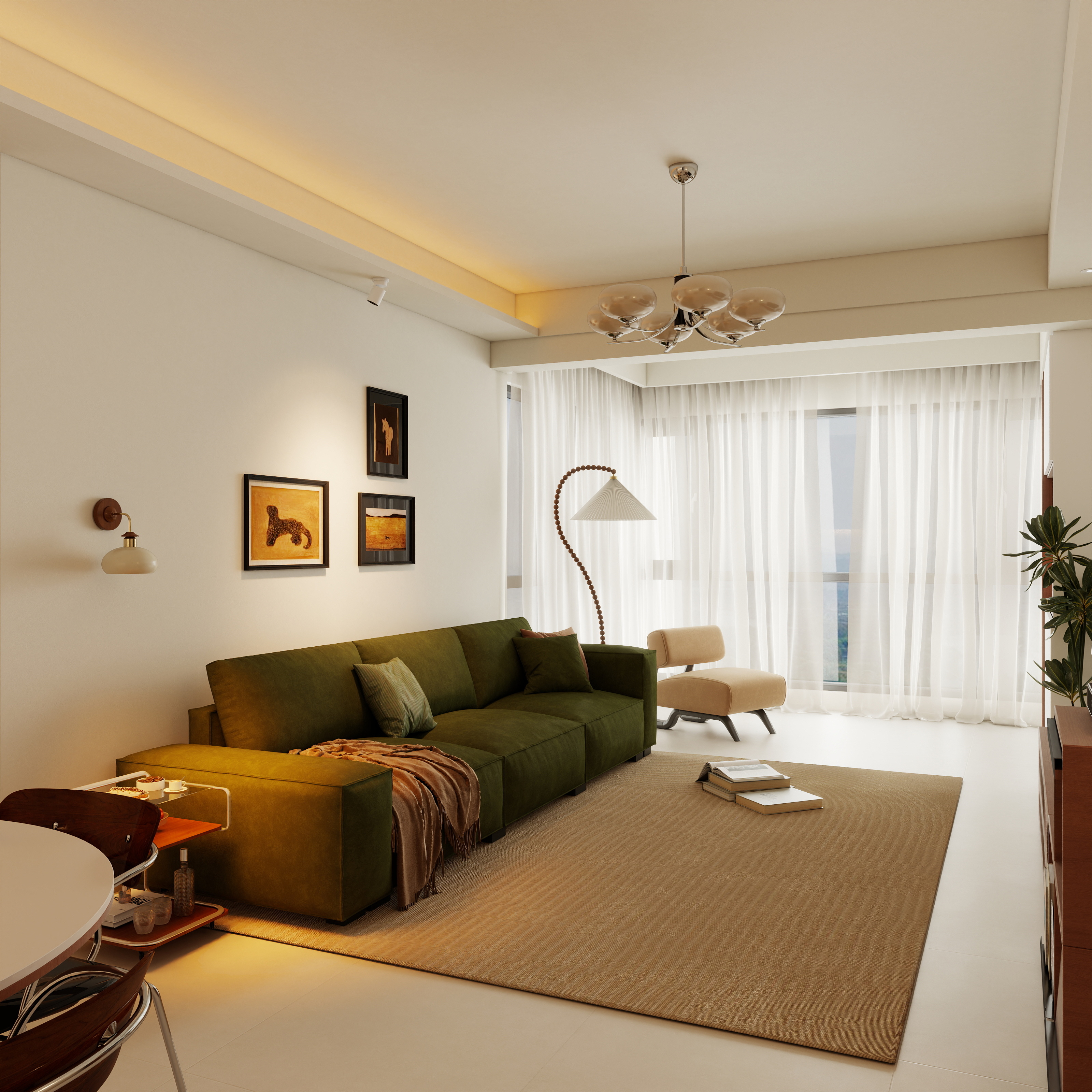 蒙自云舍设计-阳光公园首府1-装修设计方案