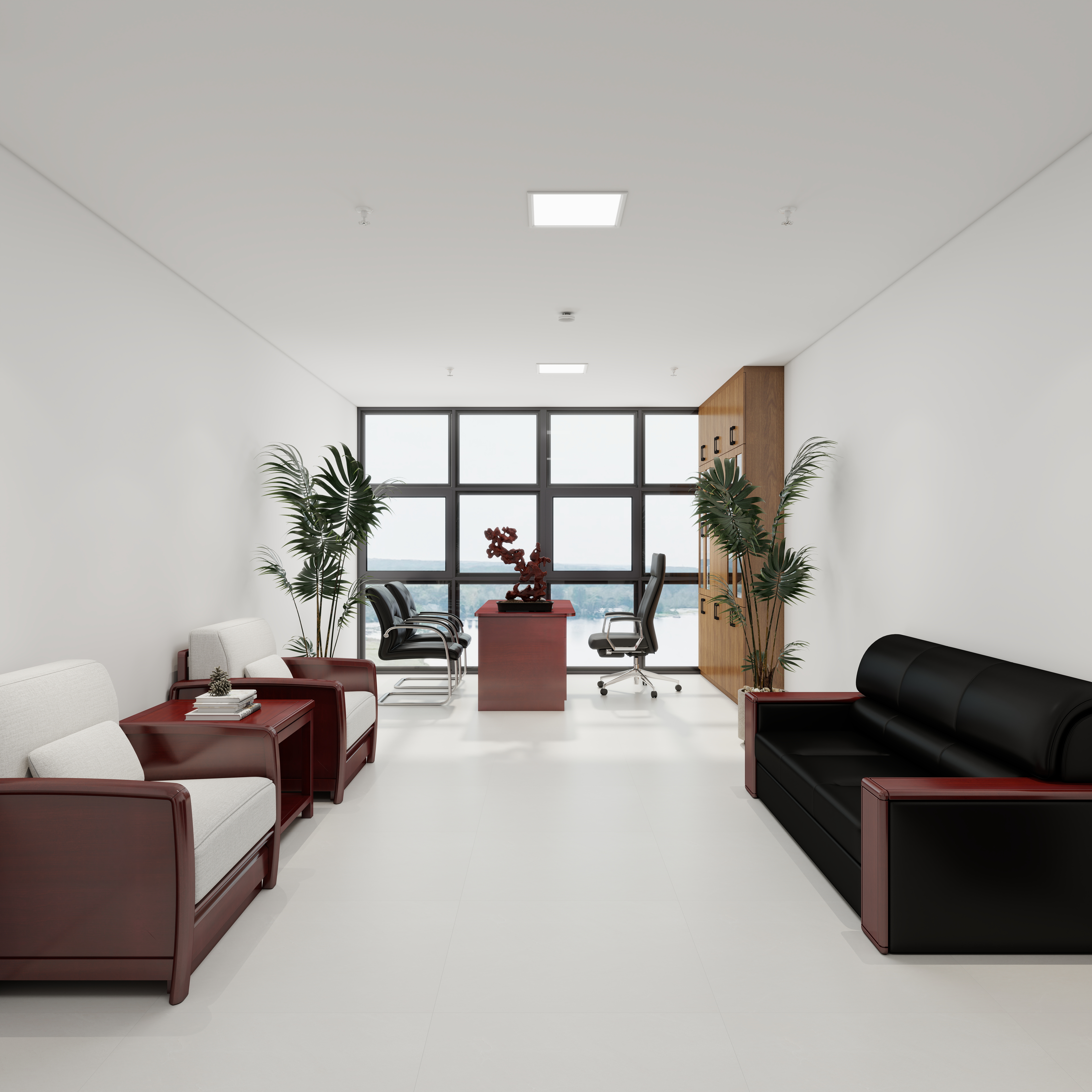 室内设计王红敏-国资委办公室2217-1-装修设计方案