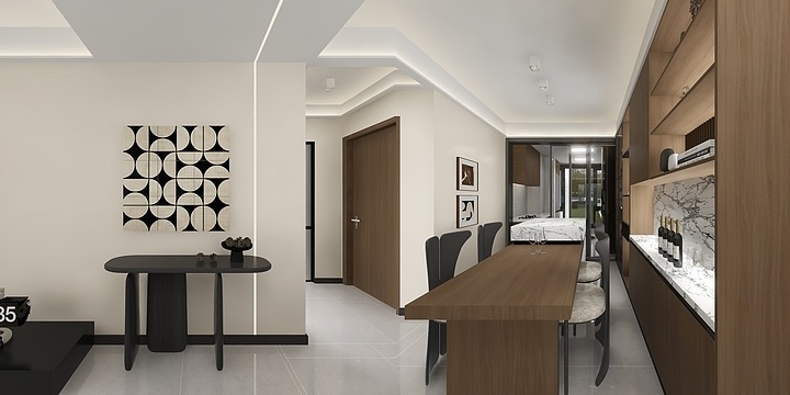 漯河市最美装饰工程有限公司-席郭安置房-装修设计方案