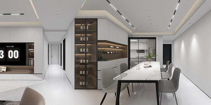 全屋定制设计钱多多-赫章好风景家园7-903-装修设计方案