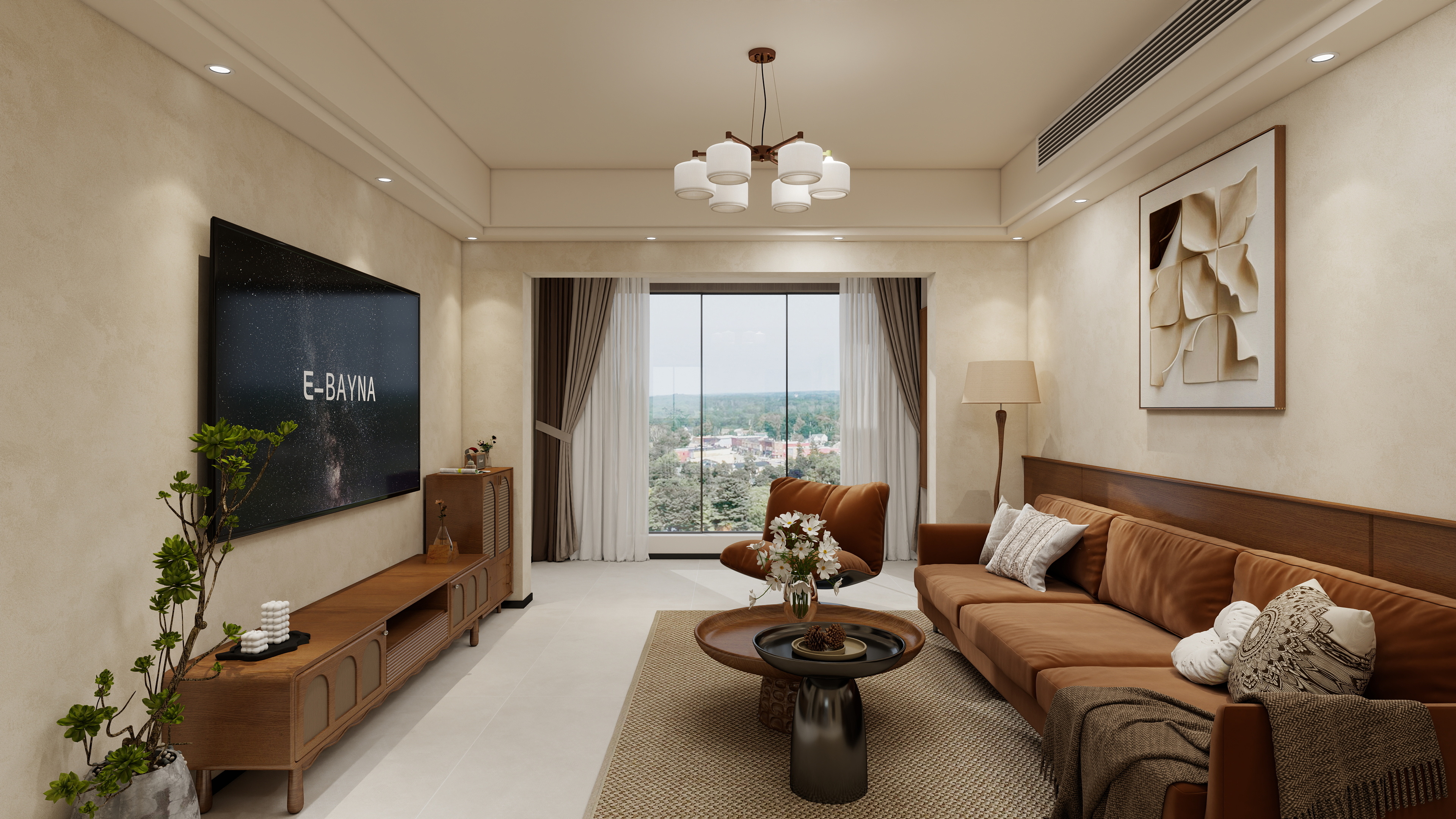 小迷糊cXgt-中德英伦联邦114㎡3室-装修设计方案