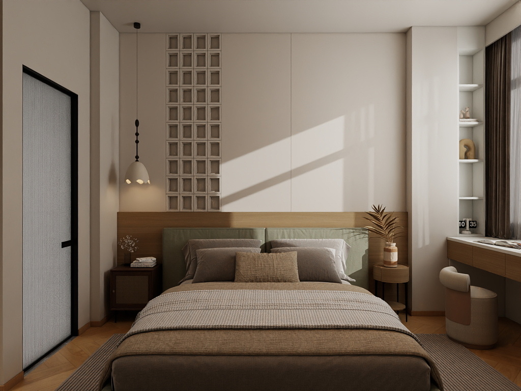 江星野-现代中古-装修设计方案