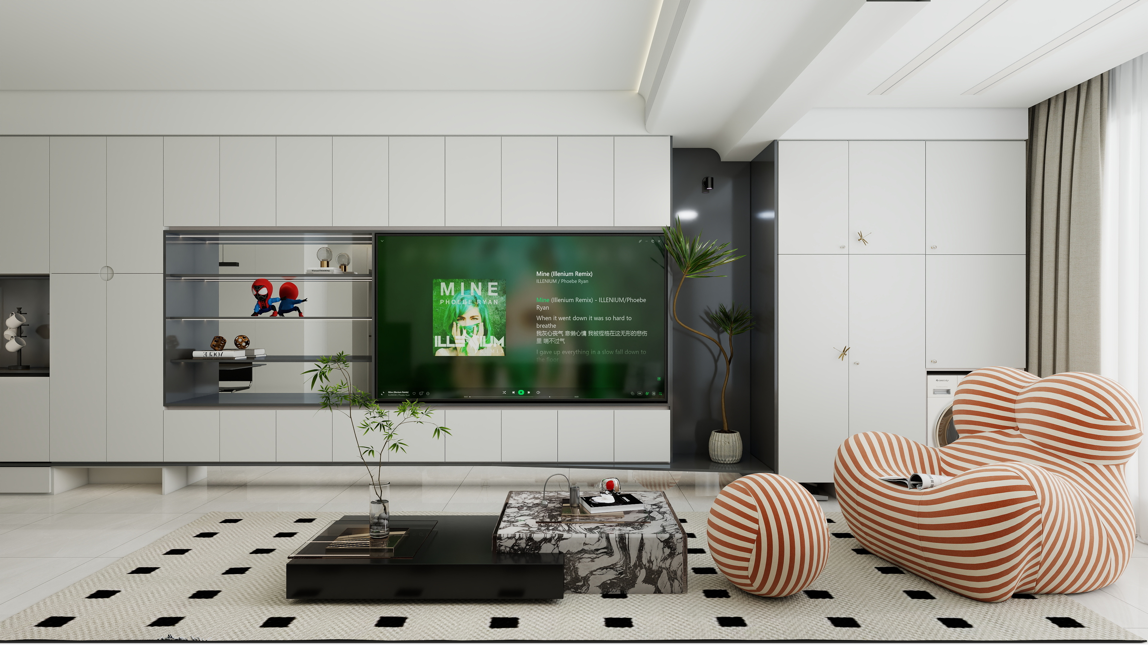 齐有贤-绵阳 华驰书院3室2厅1厨2卫-装修设计方案