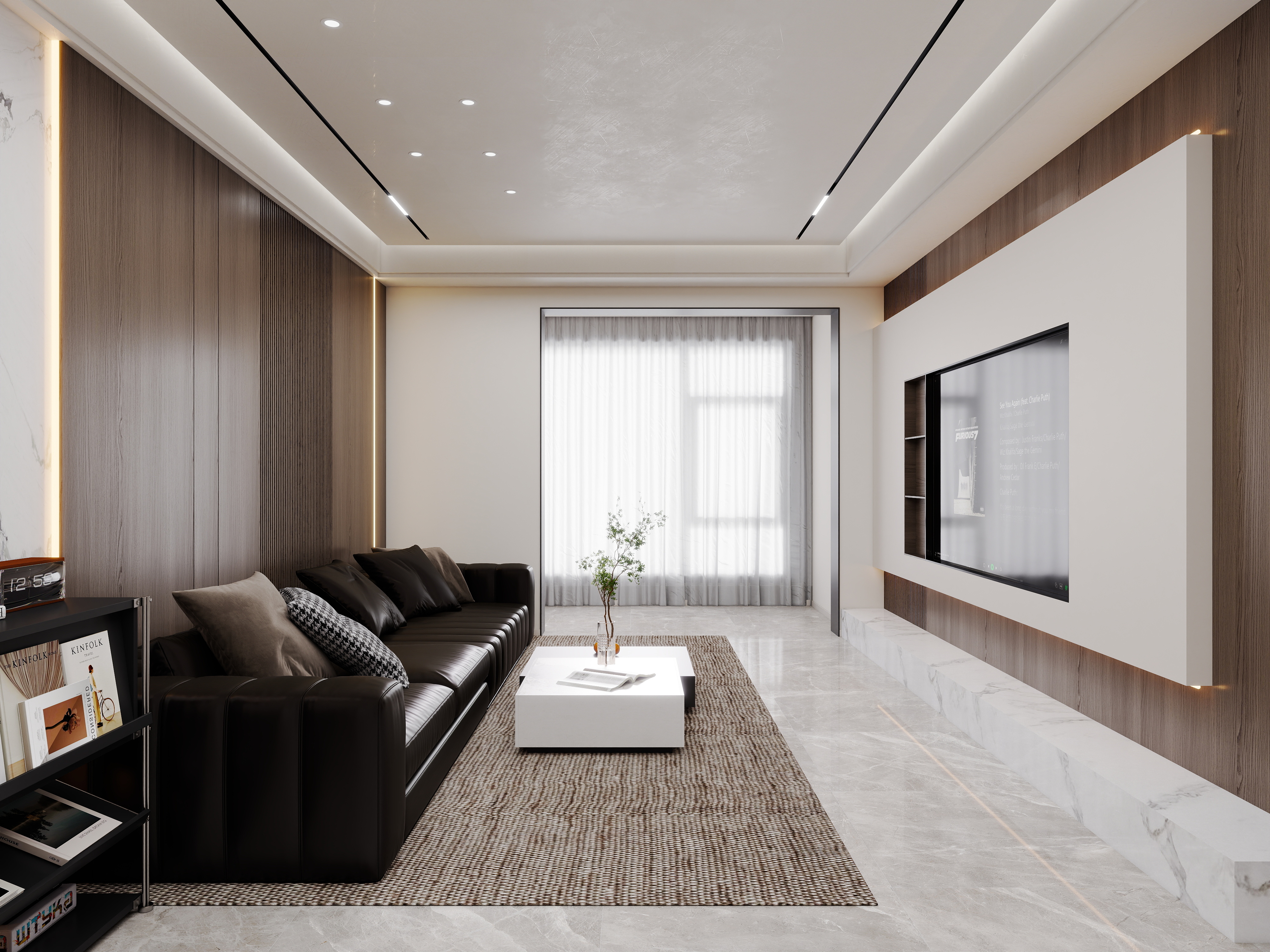 壹诺设计工作室-意式简约 装修效果图