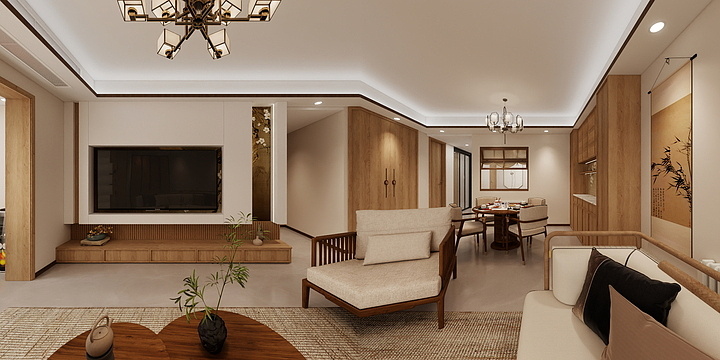 意风全案整装设计-滨江苑三期宋氏美学-装修设计方案