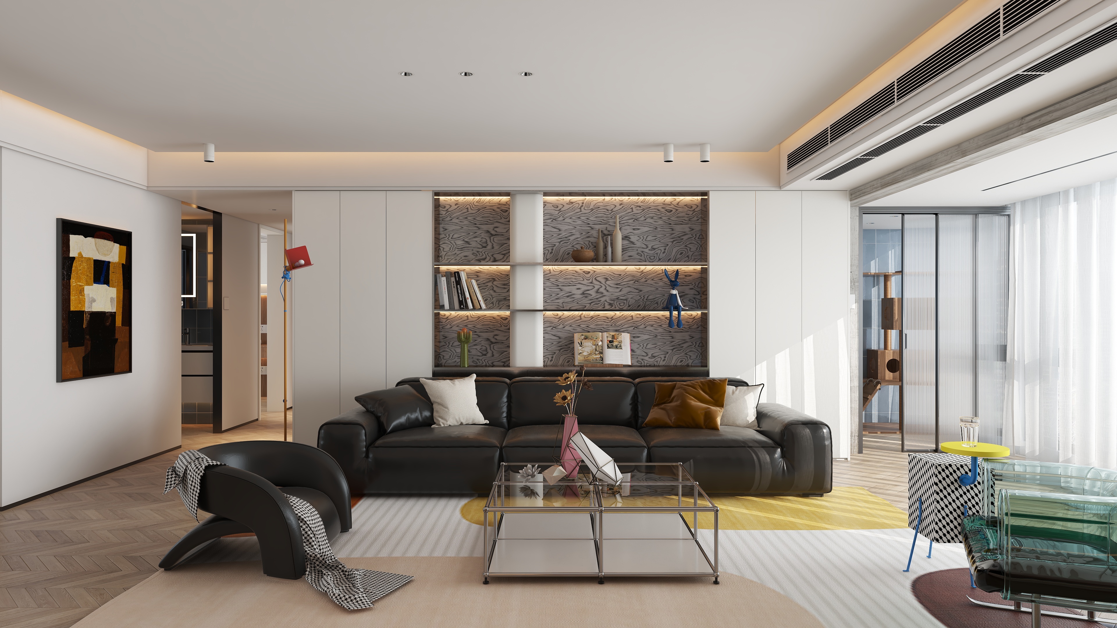 汐墨--XMDesign-混搭风孟菲斯-装修设计方案