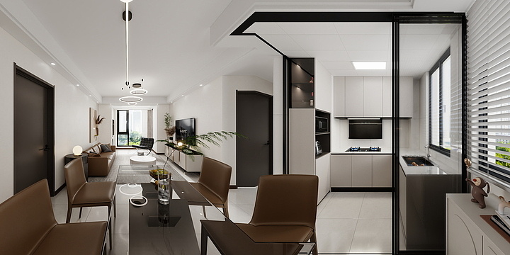 全案设计吴道虎-中交美庐城34#2202-装修设计方案