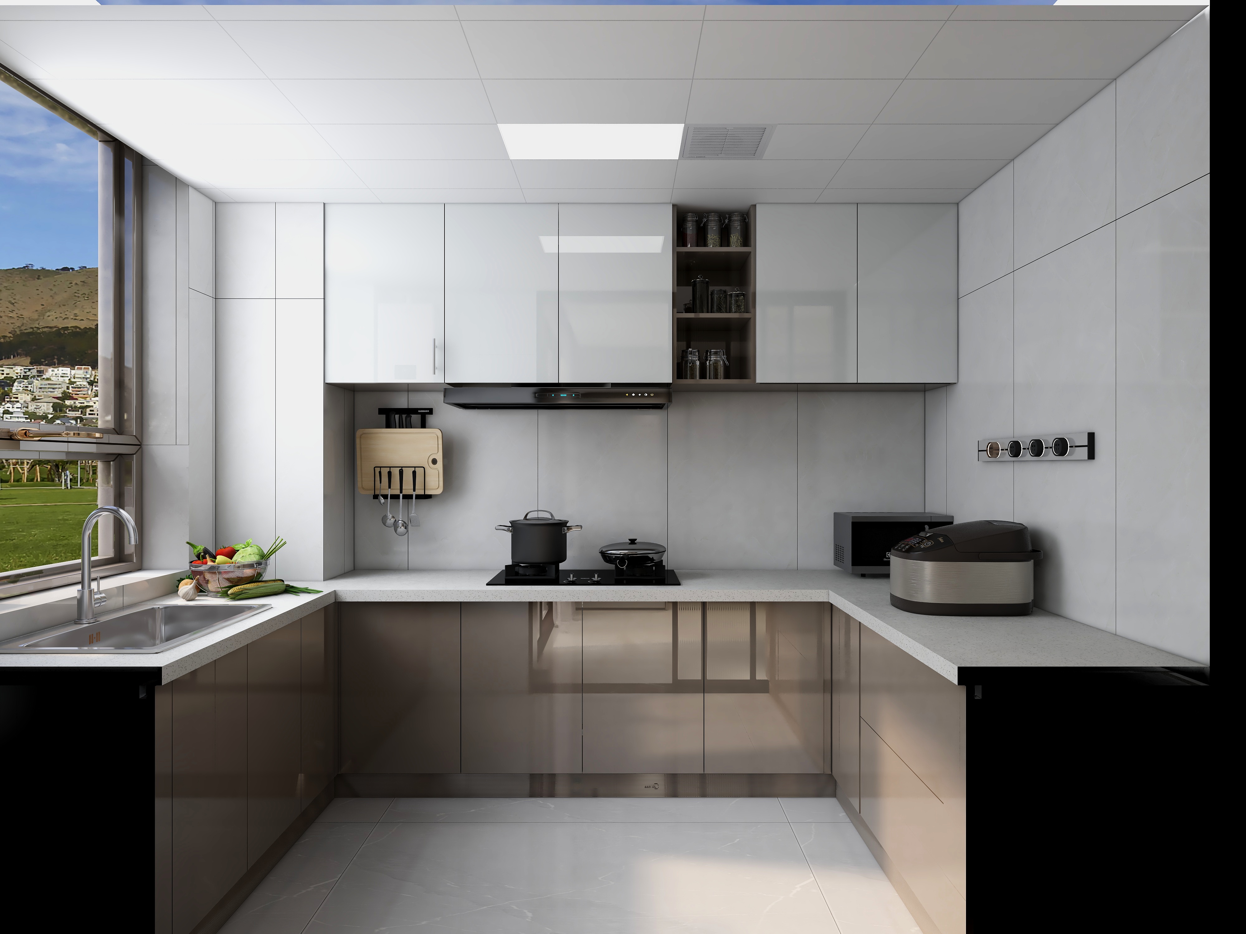 意匠装饰设计公司-天麓·紫薇苑12-1-202原始结构-装修设计方案