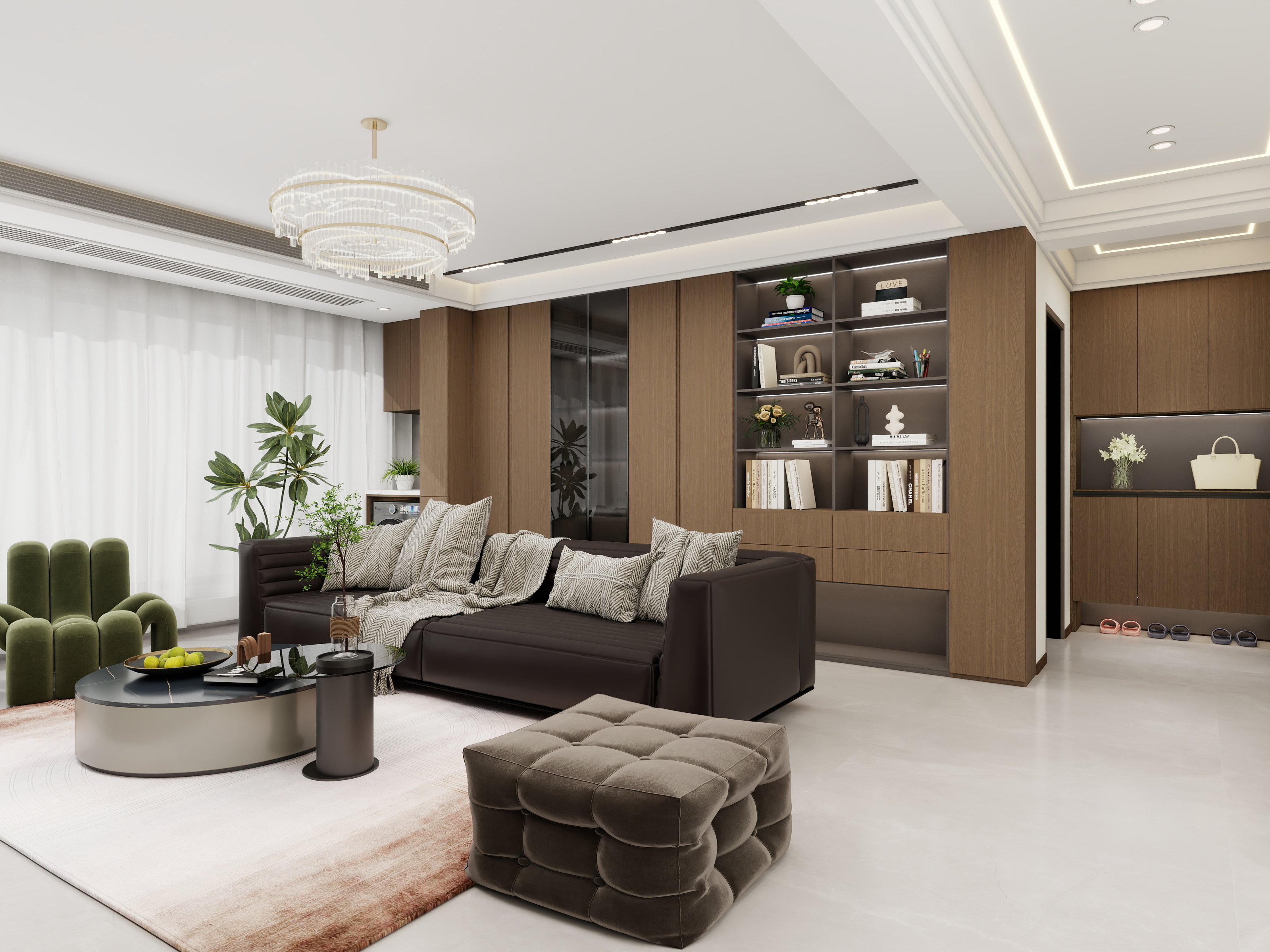 书凡设计--永和装饰-越江山18-5层东户设计案-装修设计方案