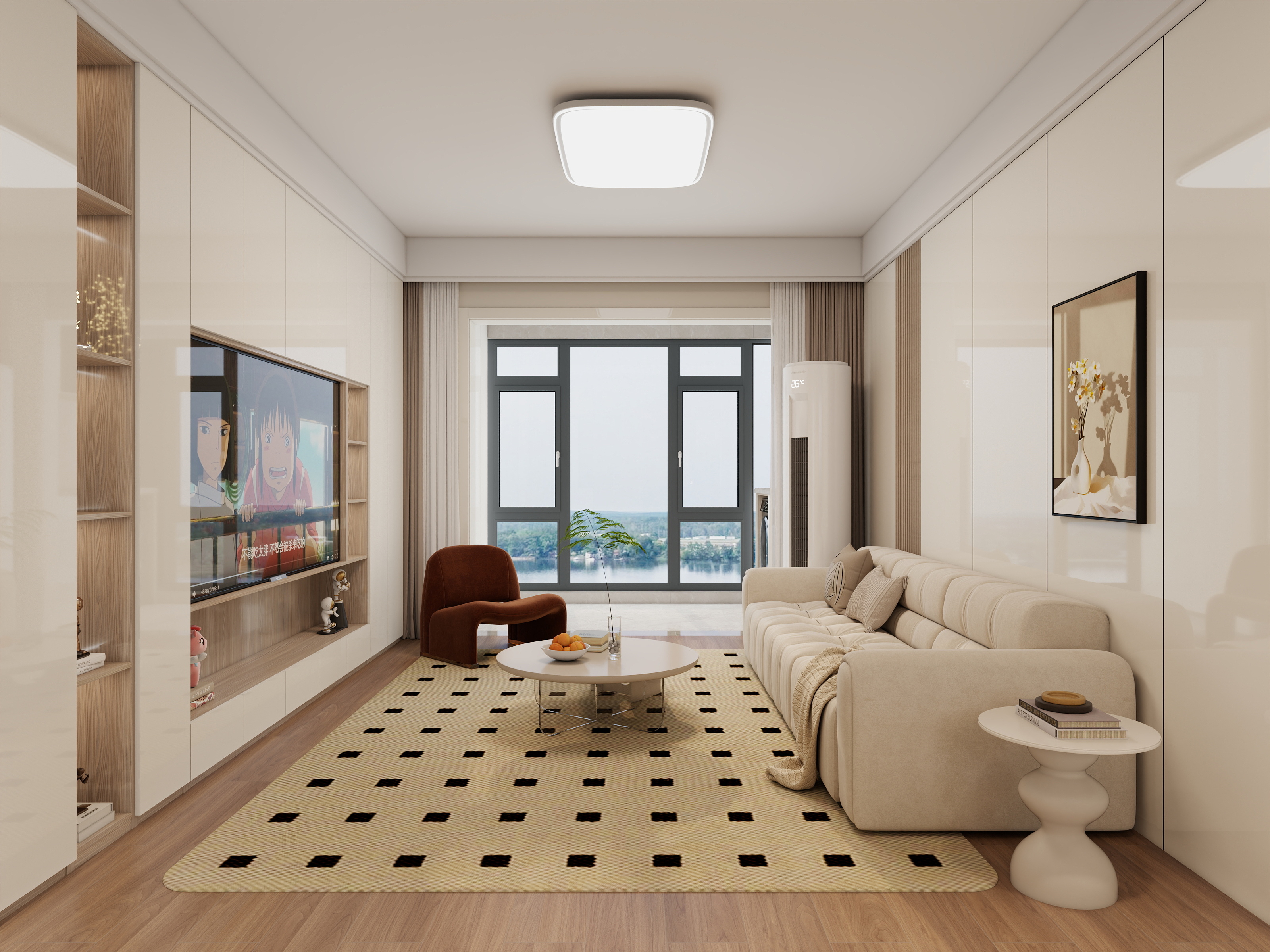 故城QWJk-北城世纪城   奶油风  1001-装修设计方案