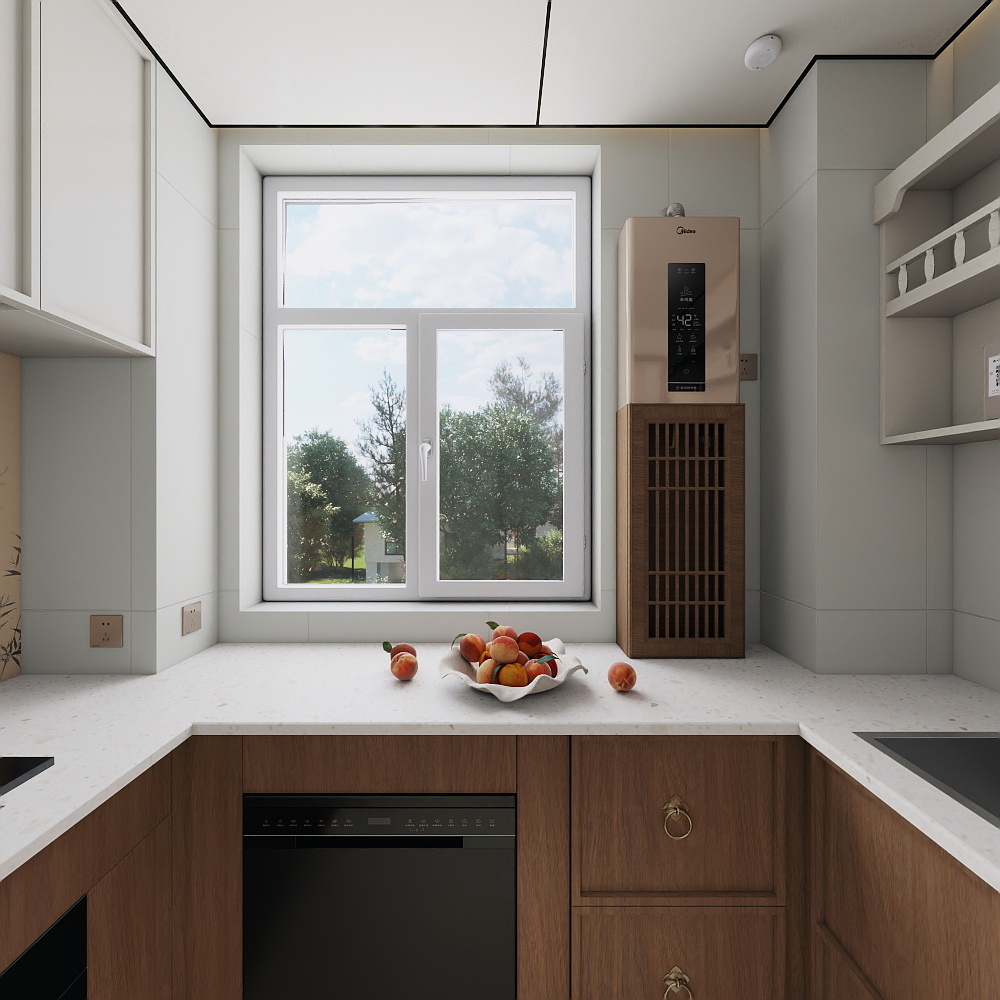 LSC设计-90㎡宋式装修效果图