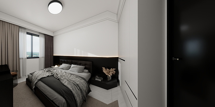 设计师小猪-万盛华府13#2806效果-装修设计方案