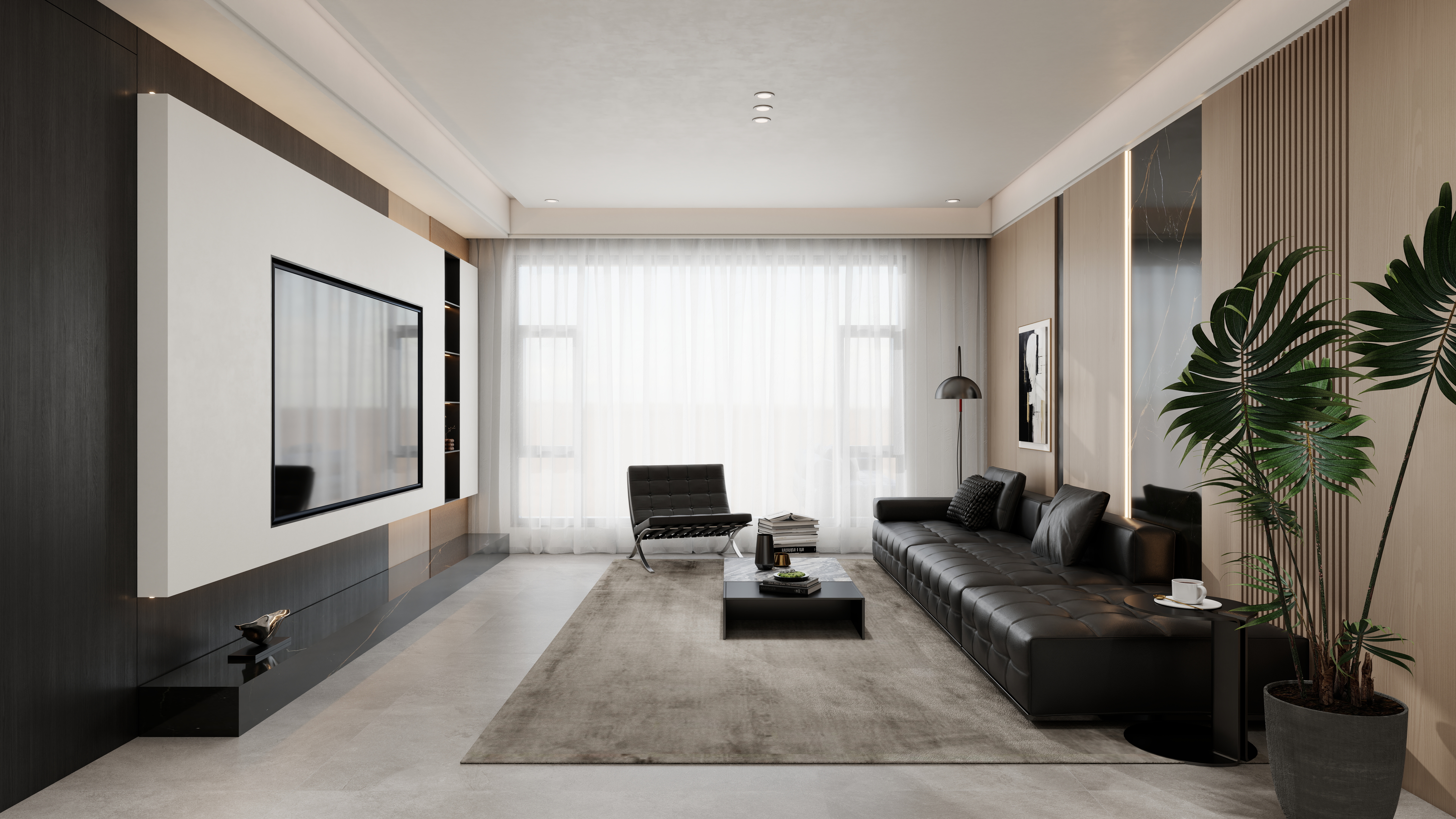 鲁大师-空間設計V-119㎡2室 - 意式全案-装修设计方案