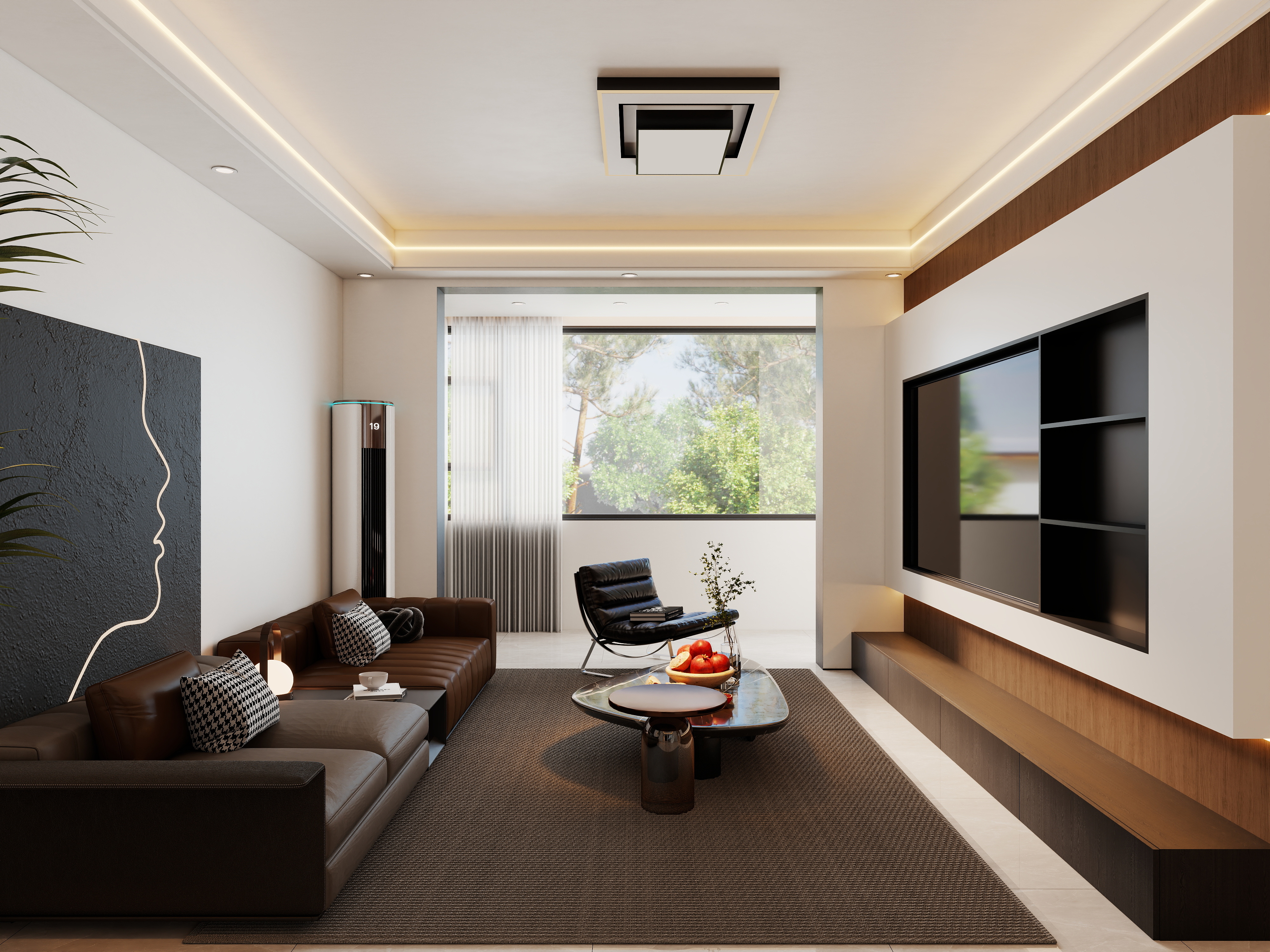 艺雅丽-106平现代简约-装修设计方案