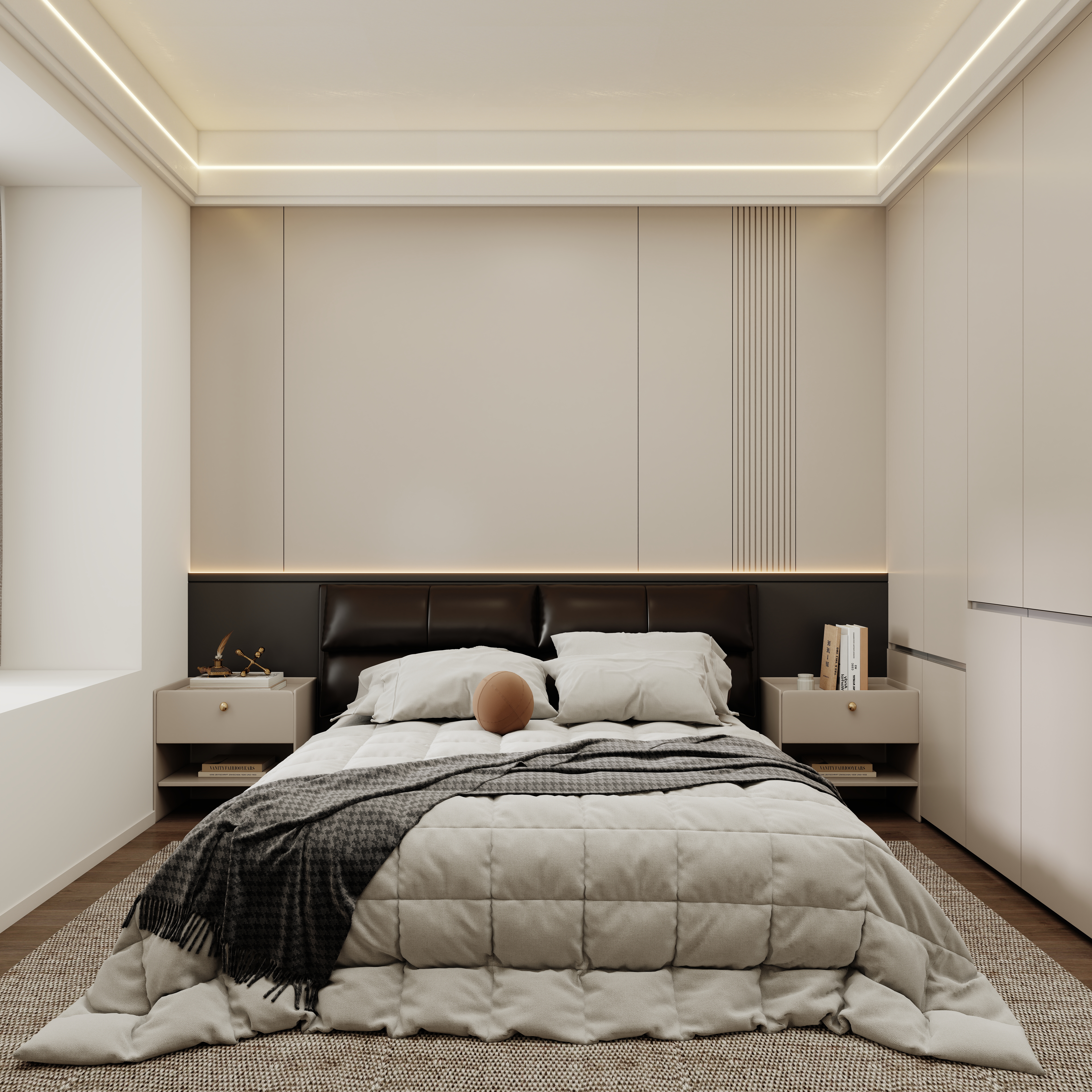 壹诺设计工作室-意式简约装修效果图