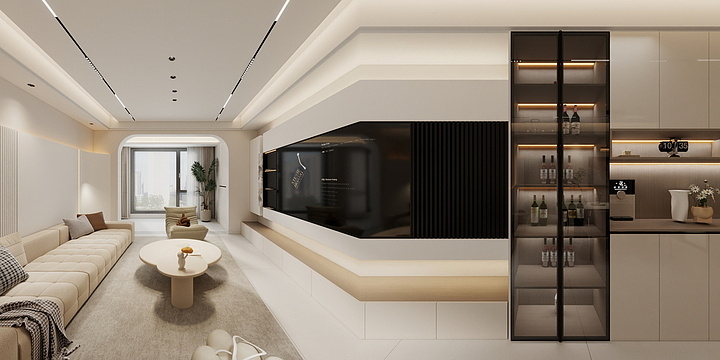 妙艺装饰设计师陈丹-盛世国际三期3-10-6-装修设计方案