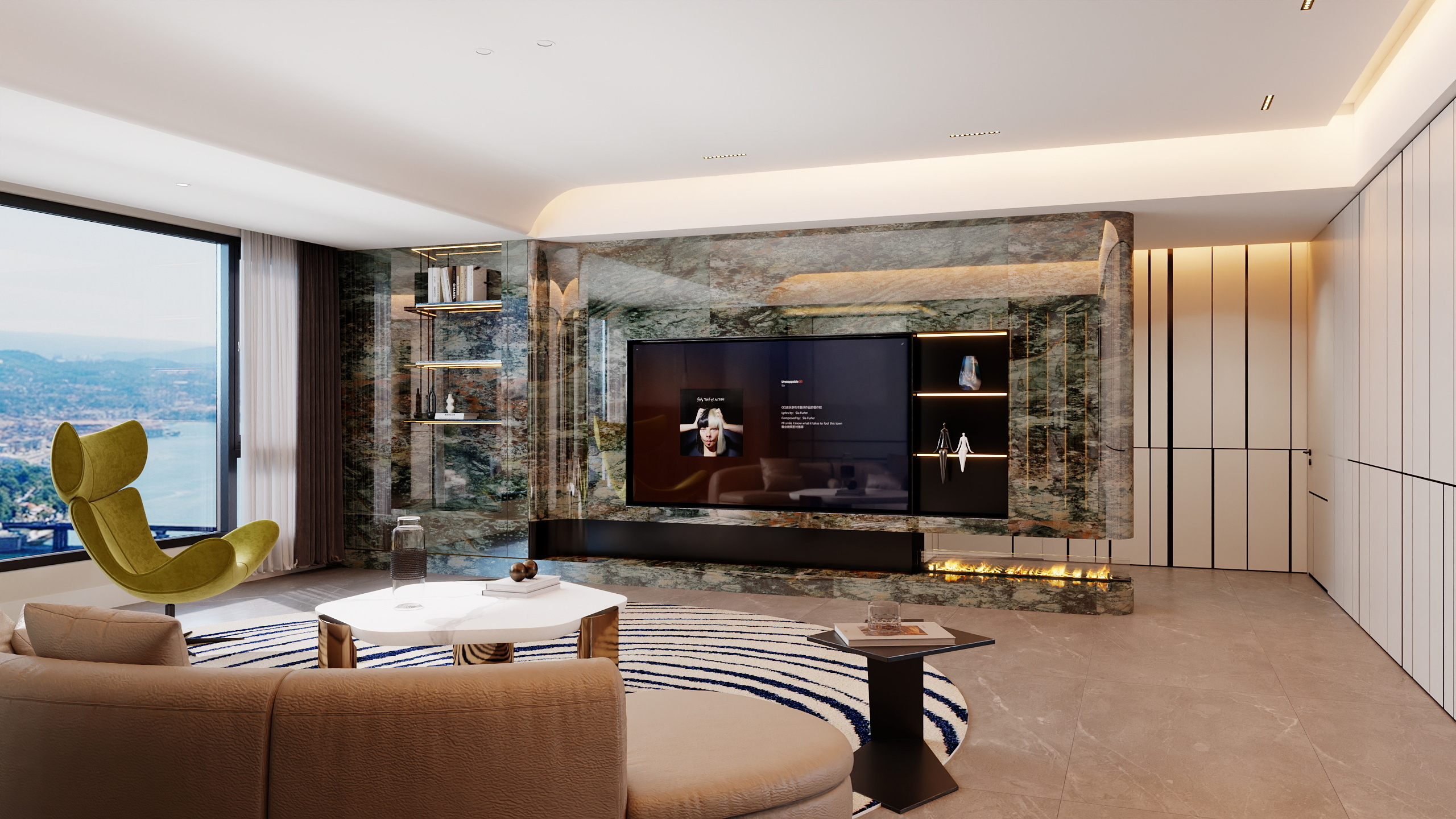 设计师子衿-轻奢268㎡-装修设计方案