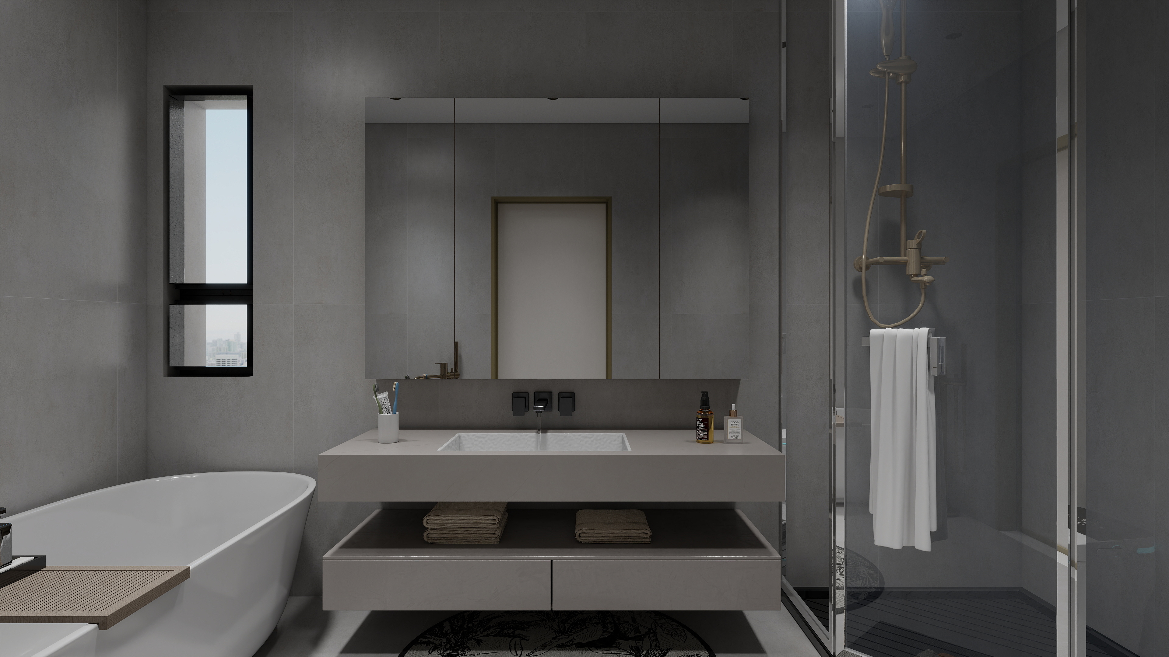 青岛米兰国际装饰-半山158装修效果图