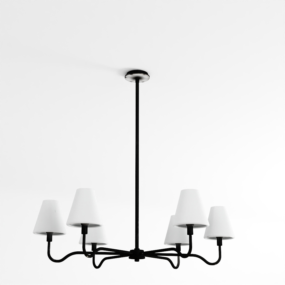 Lombard Chandelier3D模型