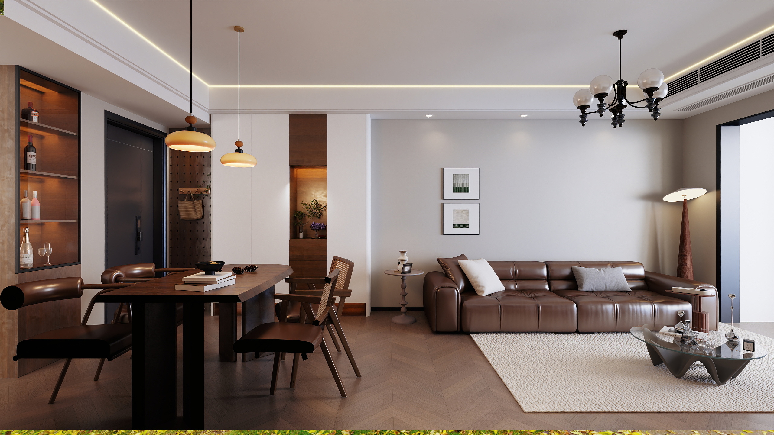 -HIKI-84㎡2室-装修设计方案