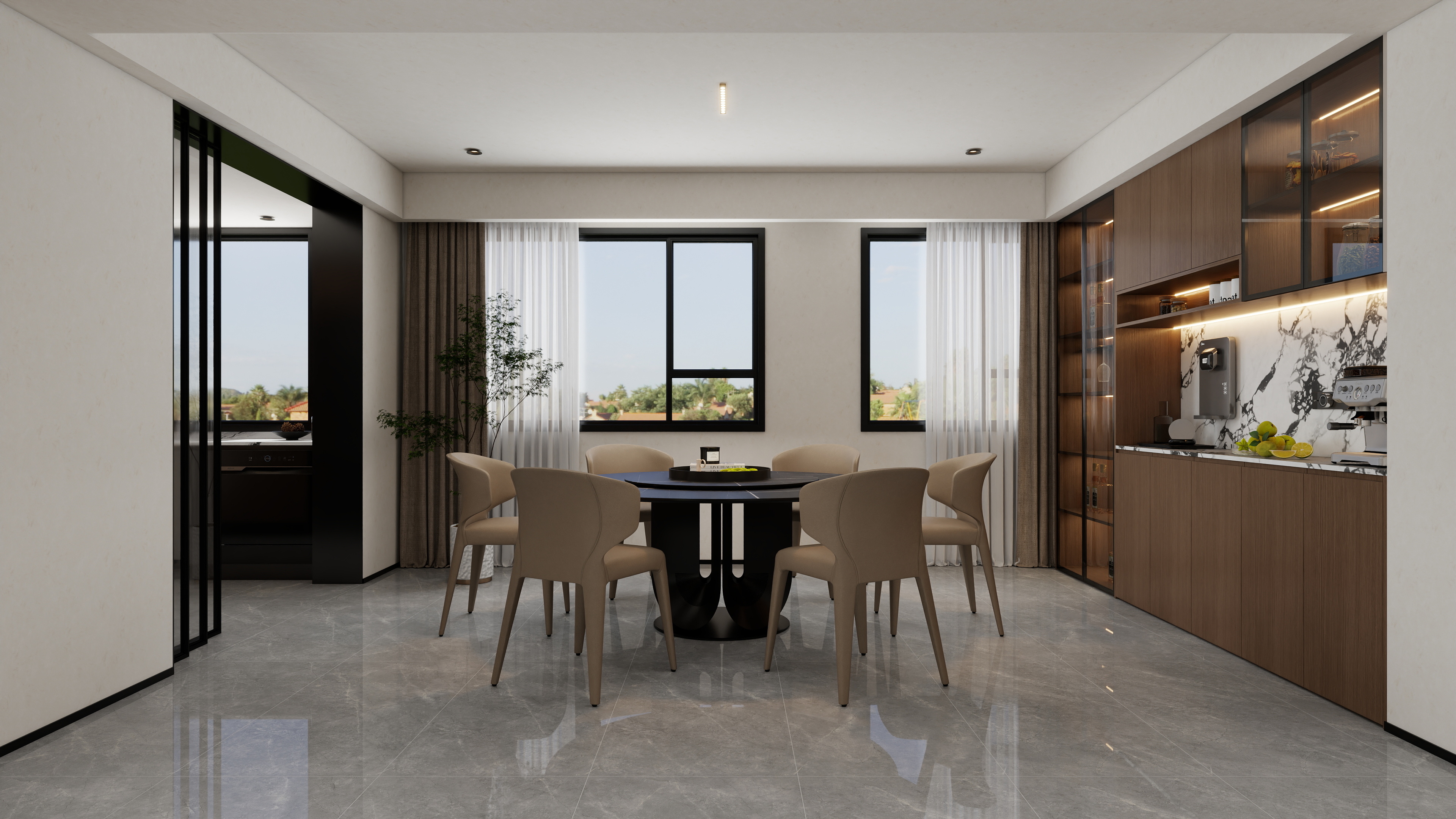 孙有权-『2025-8』300平丨意式混搭别墅装修效果图