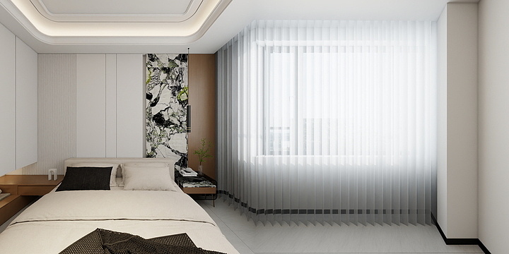 远山青--意式简约丨240㎡复式-装修设计方案