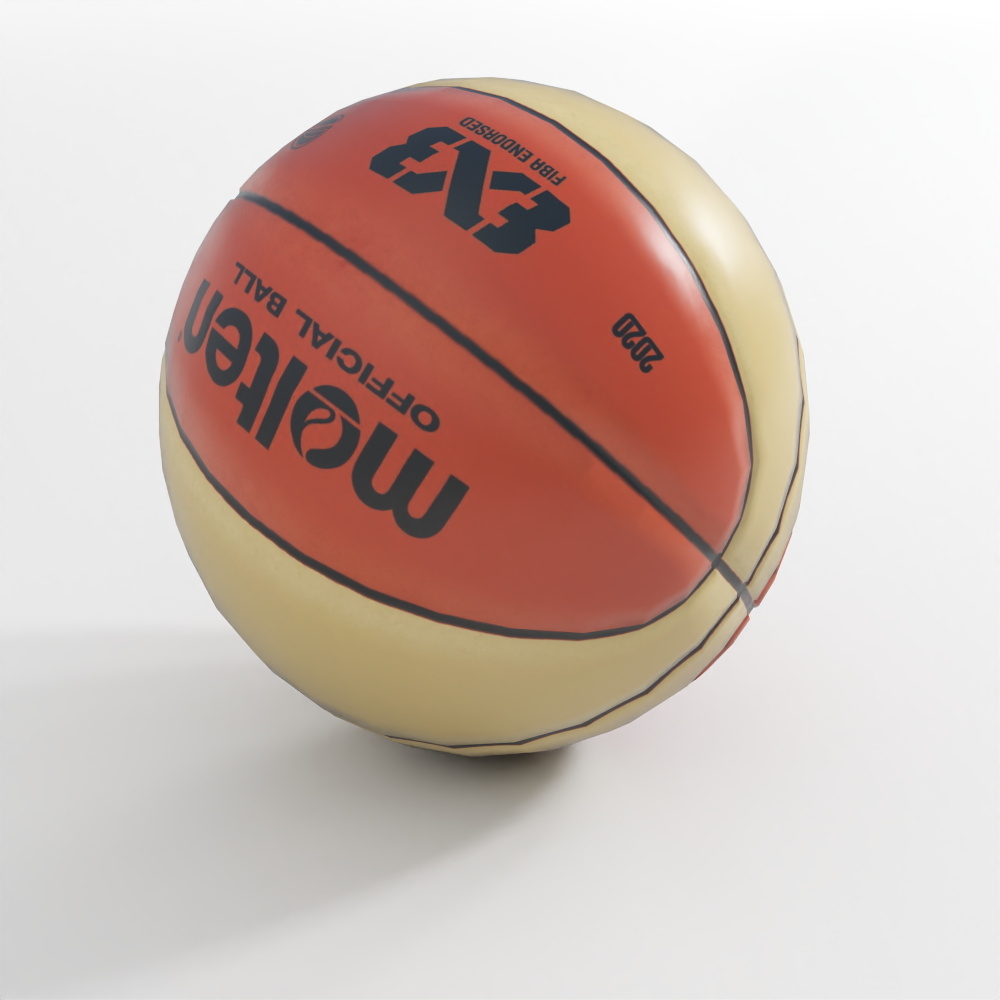 篮球3D模型
