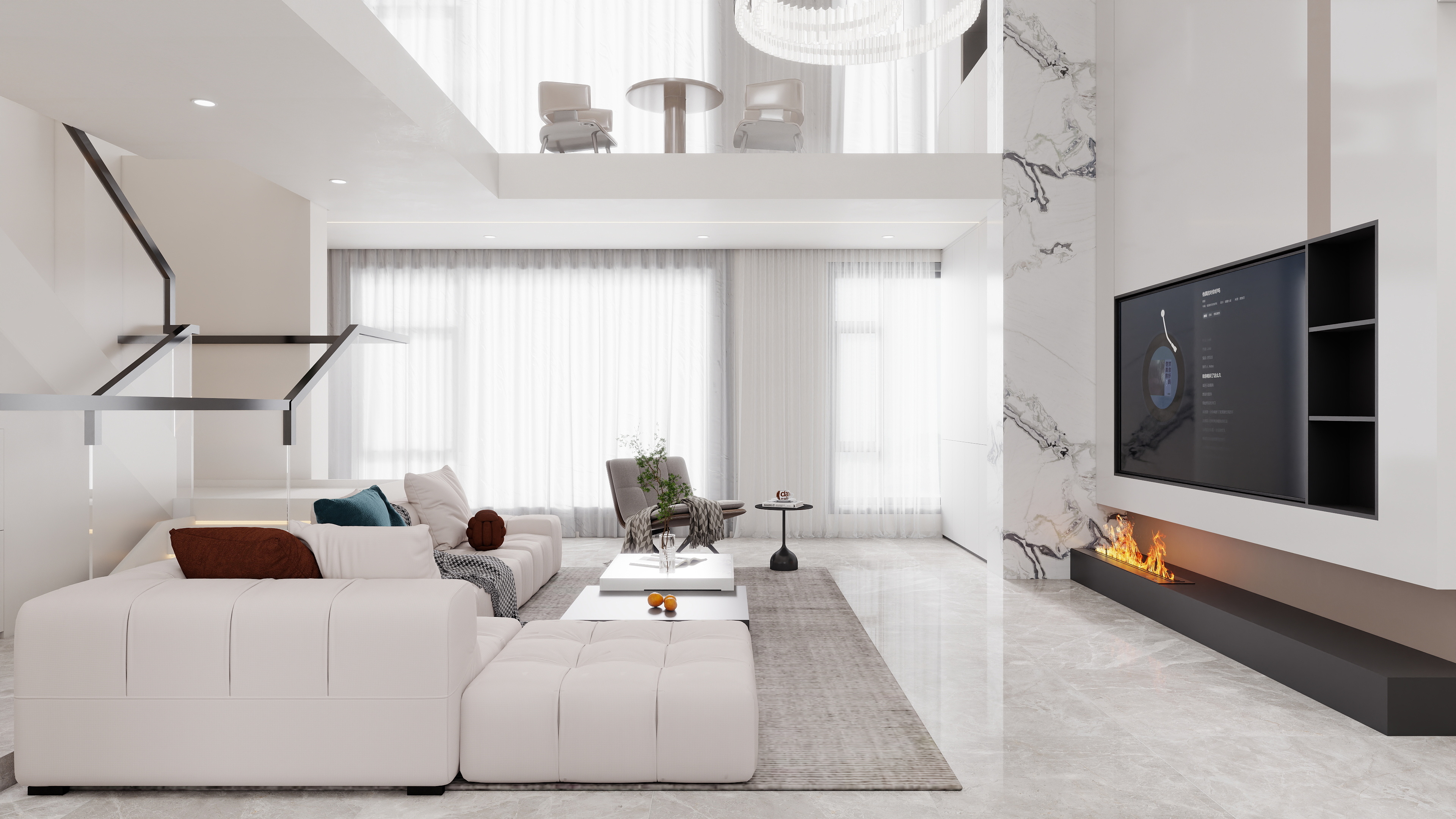 壹诺设计工作室-现代简约装修效果图