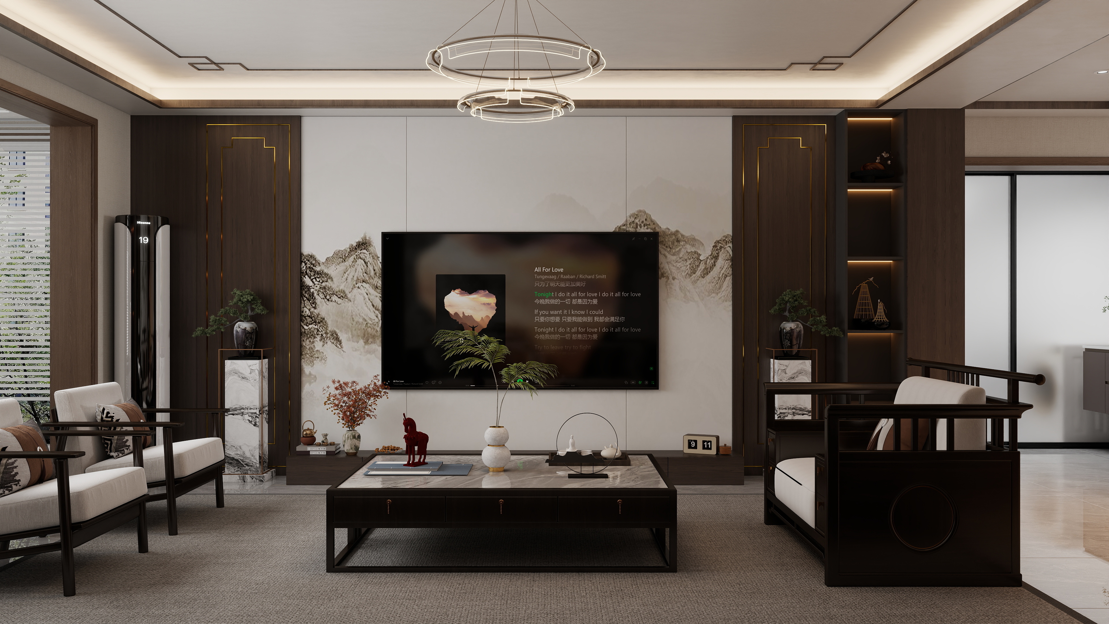 冬宁か-小区房140㎡3室-装修设计方案